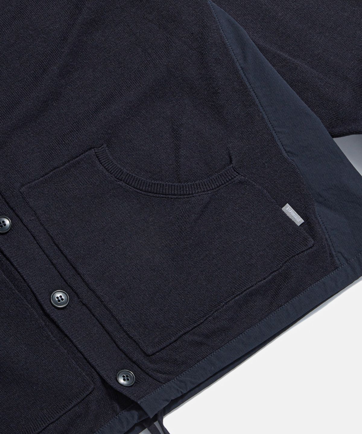 에스피오나지(ESPIONAGE) N. Block Cardigan Navy