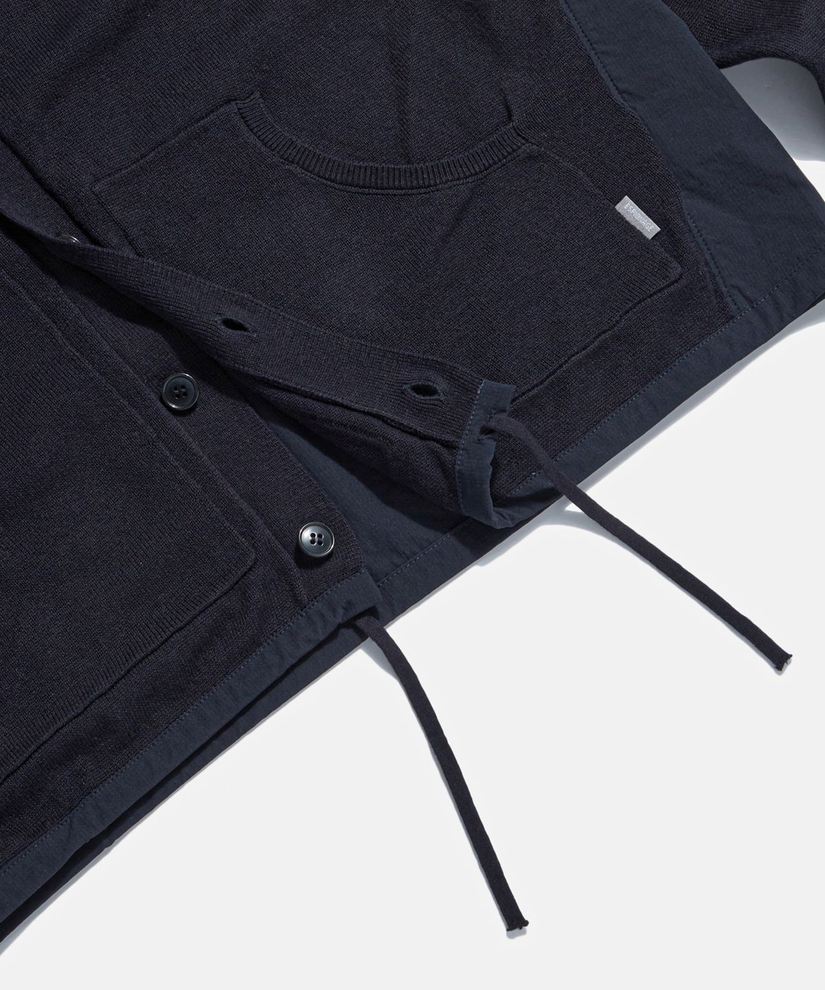 에스피오나지(ESPIONAGE) N. Block Cardigan Navy