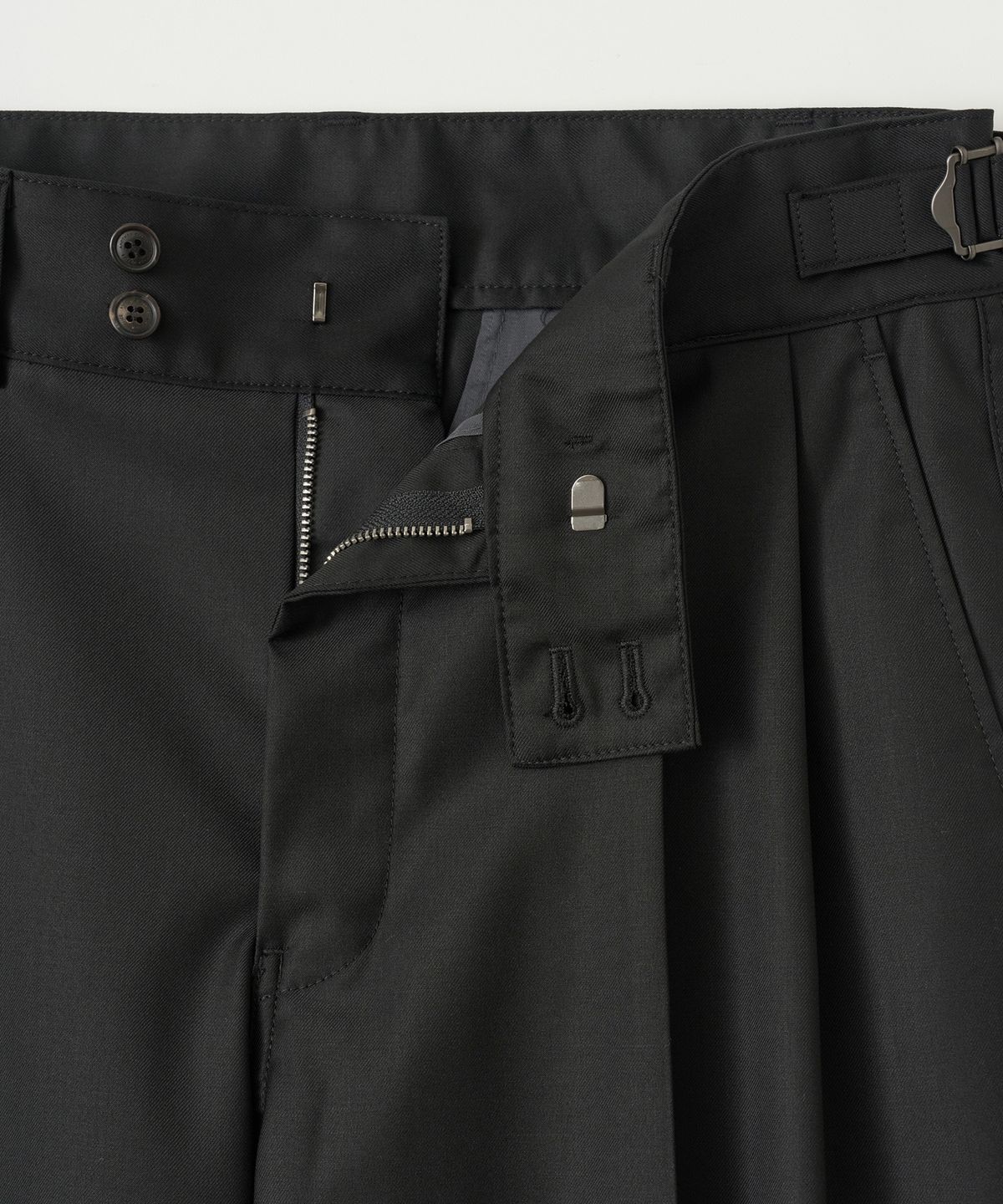어나더 오피스(ANOTHER OFFICE) [SS] Santiago Slacks (Black)