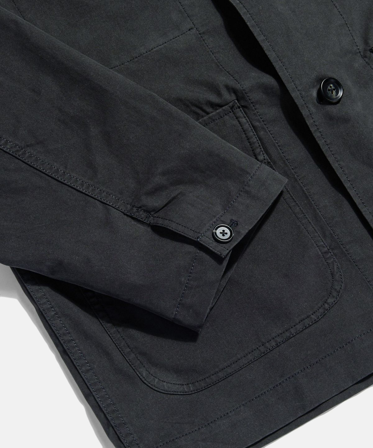 에스피오나지(ESPIONAGE) CN Relaxed Sport Jacket Black
