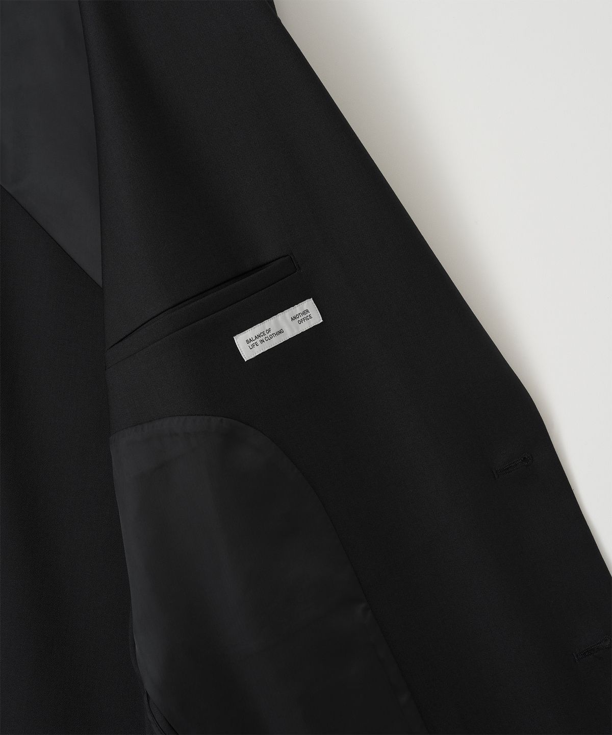 어나더 오피스(ANOTHER OFFICE) [SS] Santiago Sports Jacket (Black)