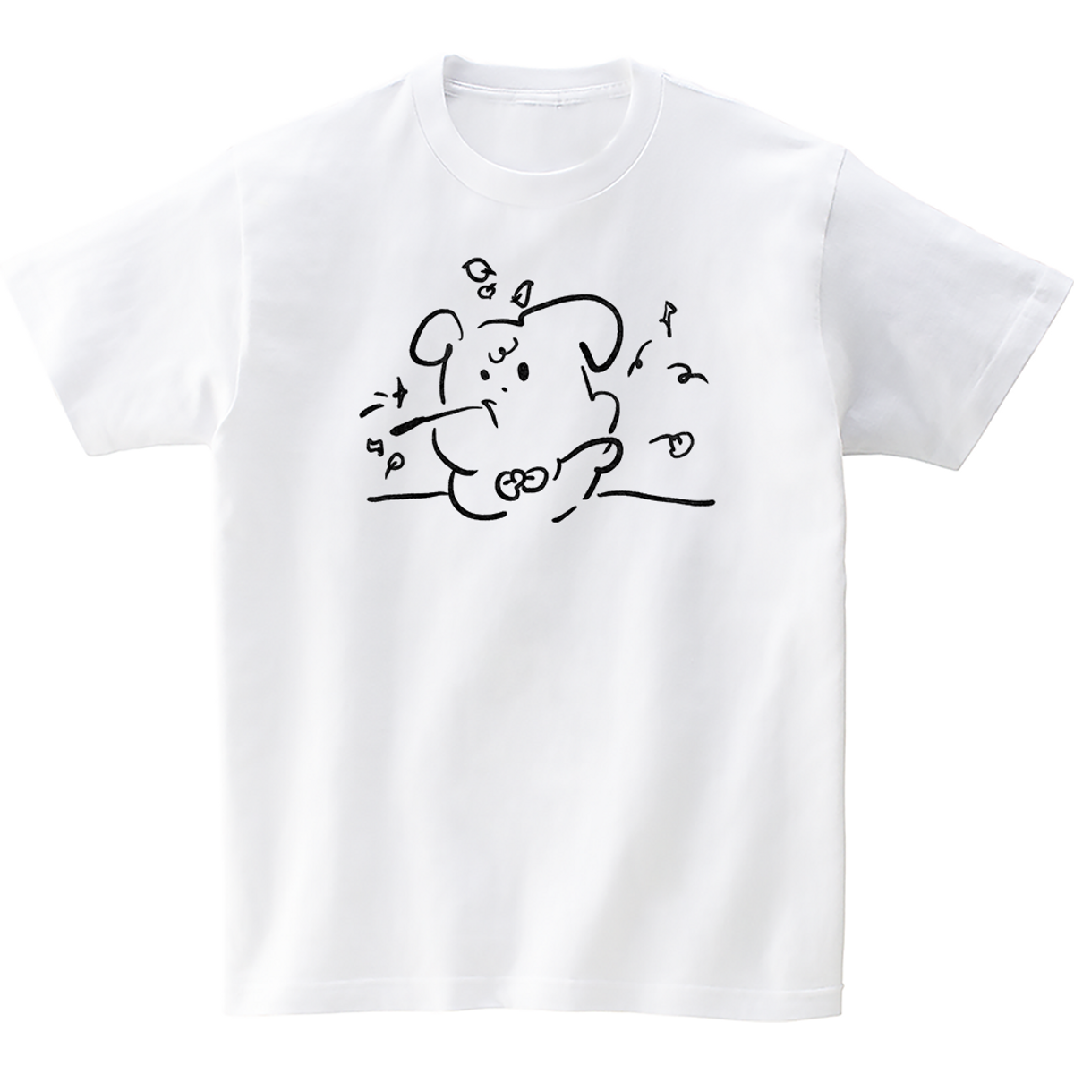 어썸어스(AWESOMEUS) (24SS) CHIC PUPPY 2COLOR T_SHIRTS