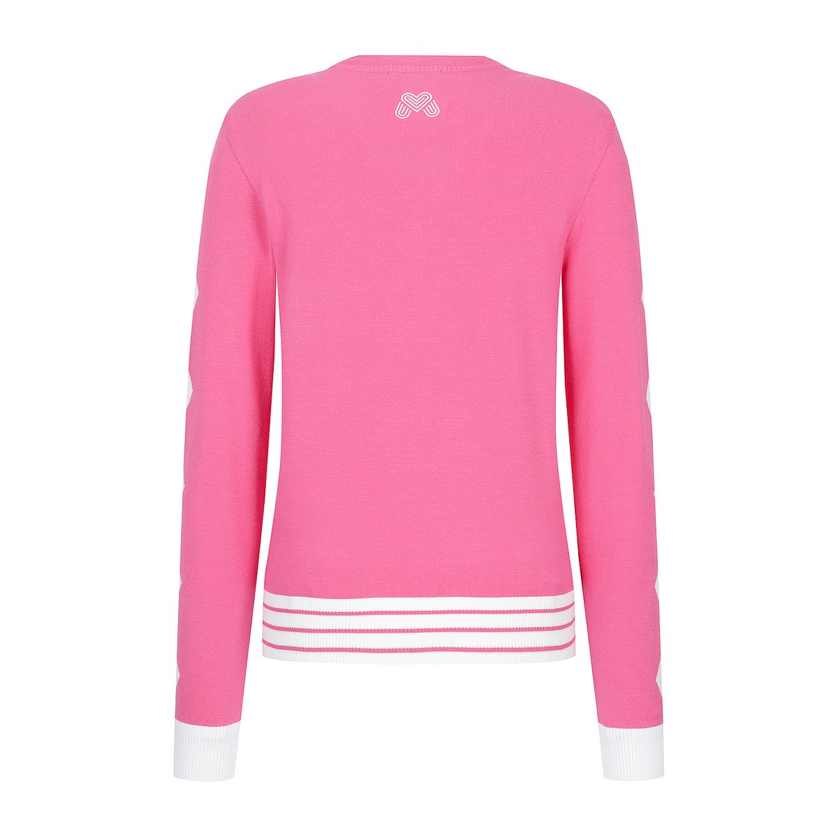 마틴골프(MARTINE GOLF) Symbol Round Neck Pullover_Pink