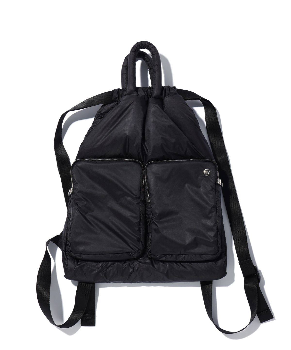 이에이(IEY) HYBRID PADDED BAG Black