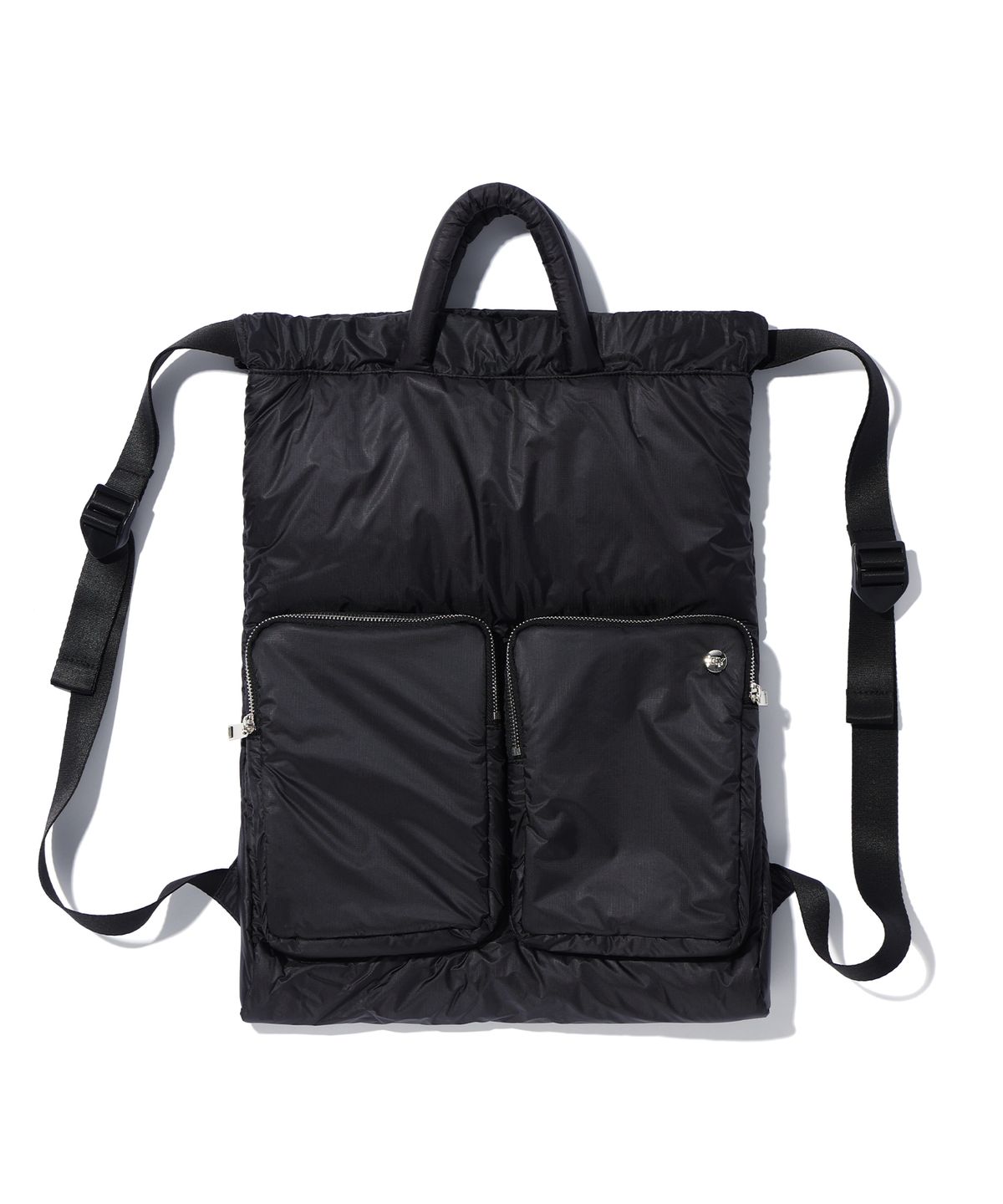 이에이(IEY) HYBRID PADDED BAG Black