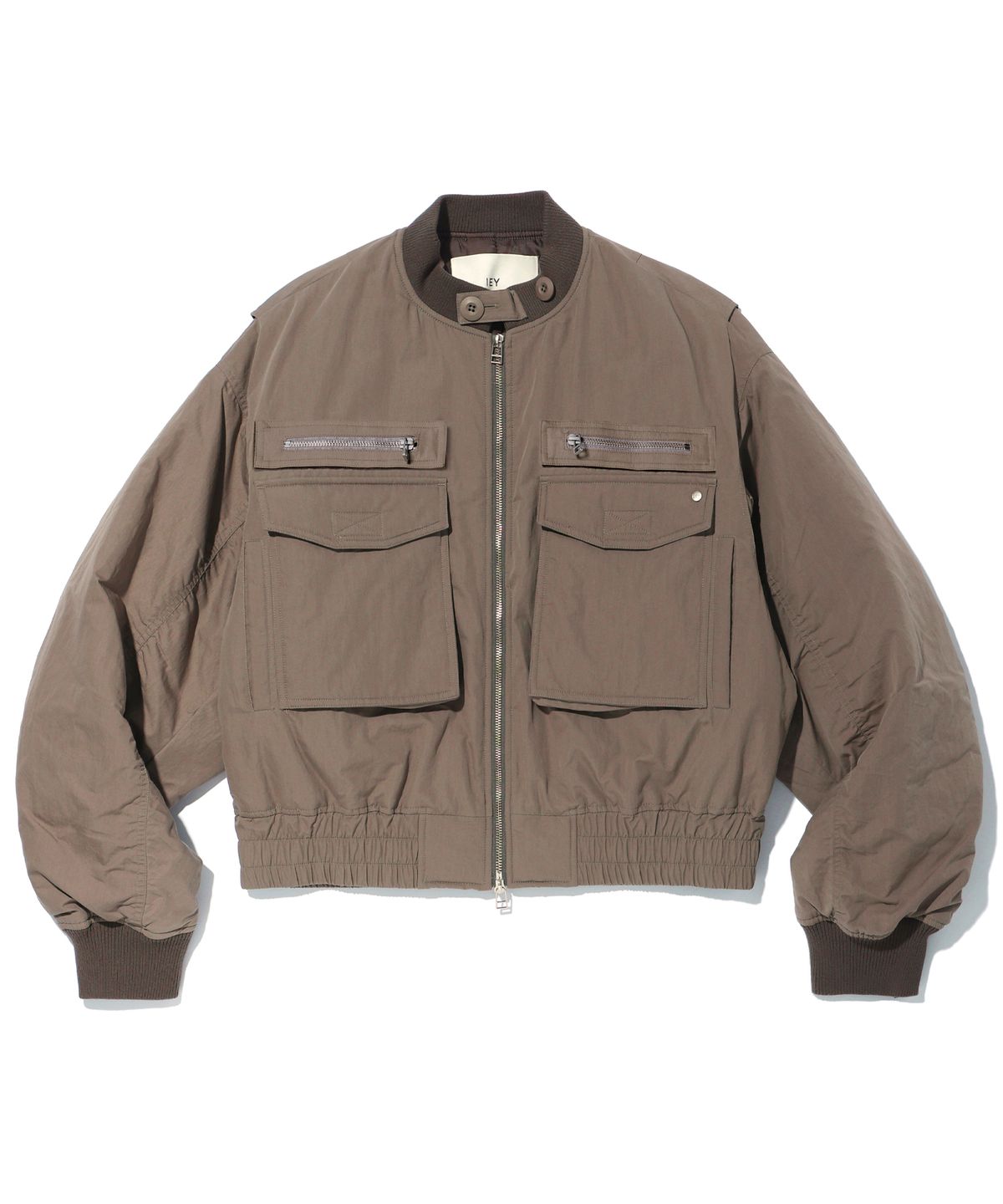 이에이(IEY) HUNTING BOMBER JACKET Brown