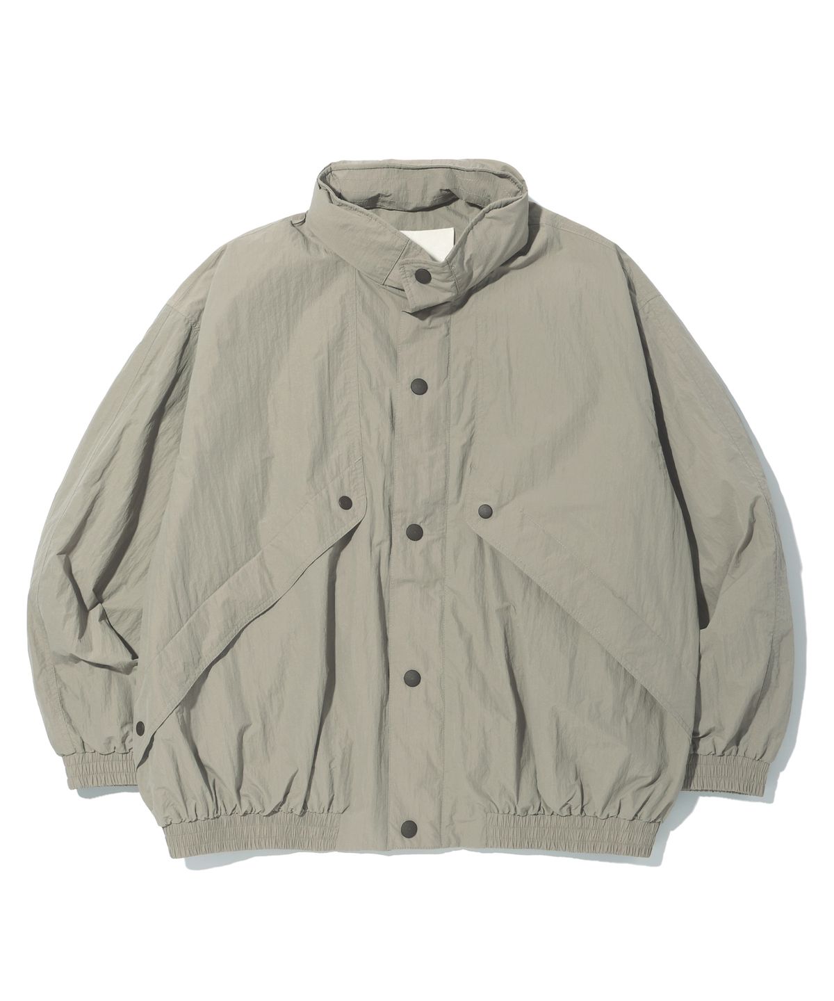 이에이(IEY) WING NYLON JUMPER Khaki