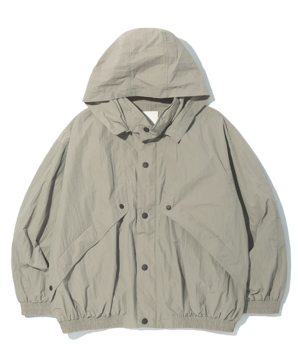 이에이(IEY) WING NYLON JUMPER Khaki