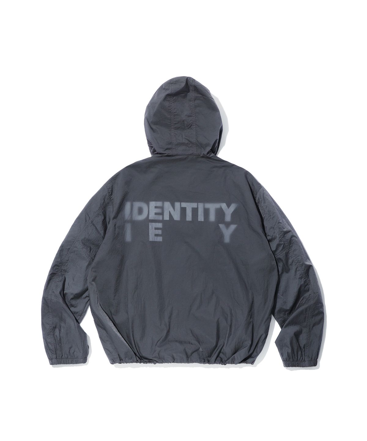 이에이(IEY) BACKLOGO BLEND JUMPER Black