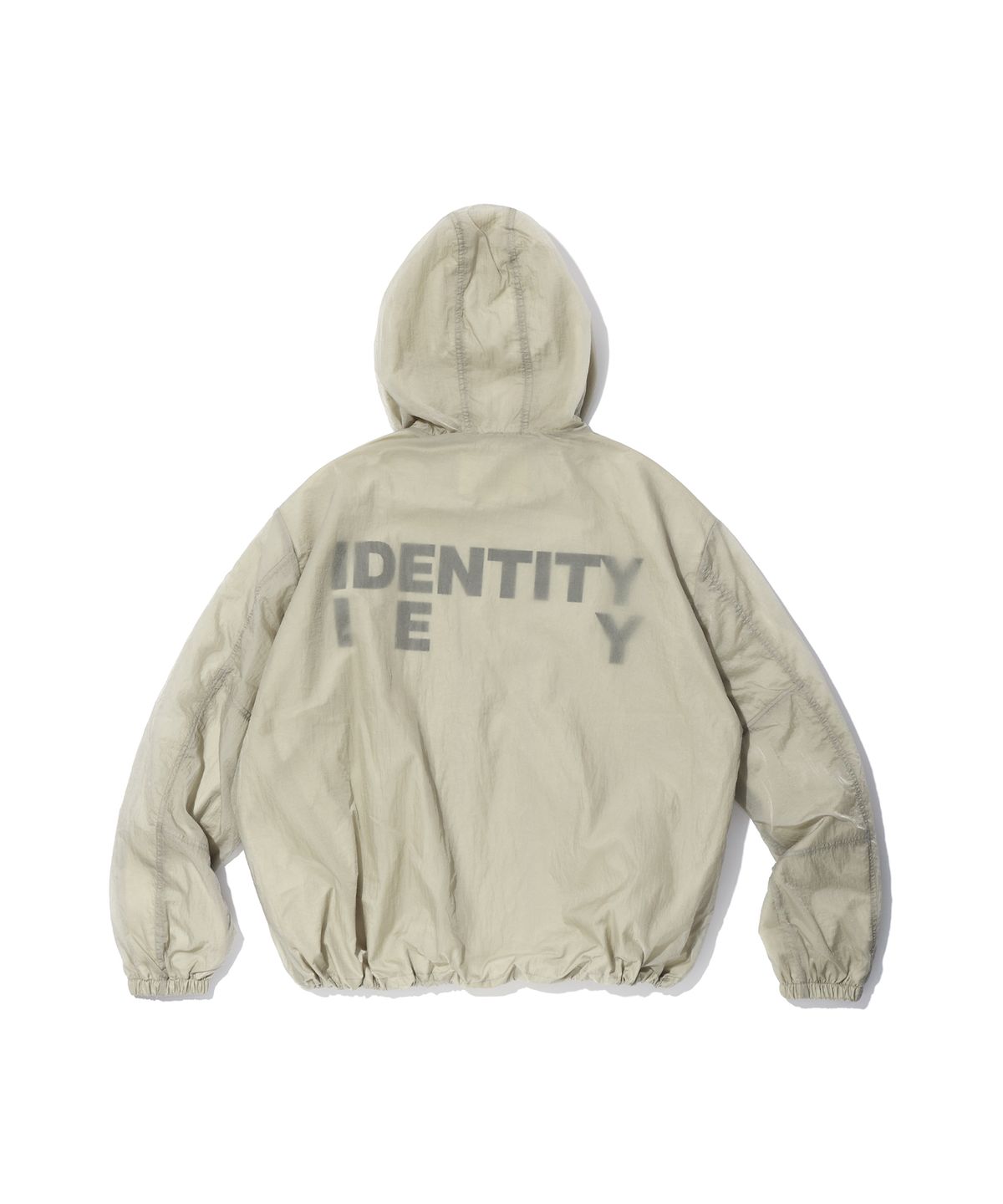 이에이(IEY) BACKLOGO BLEND JUMPER Beige