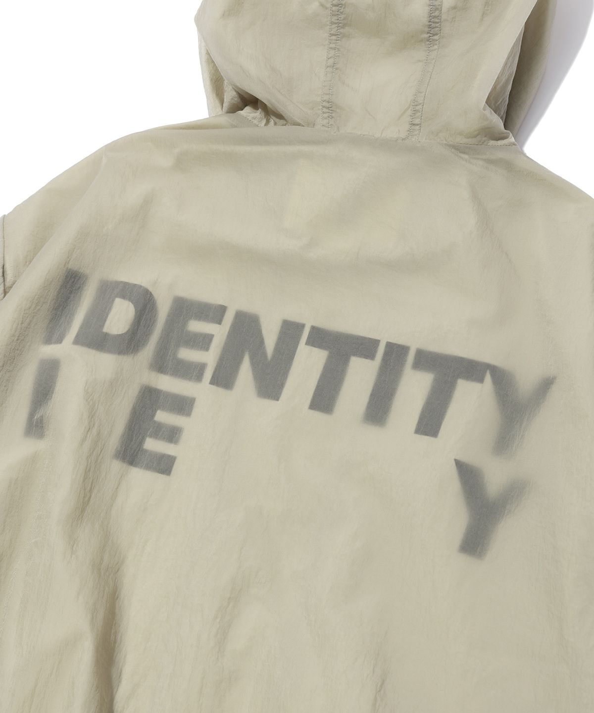 이에이(IEY) BACKLOGO BLEND JUMPER Beige
