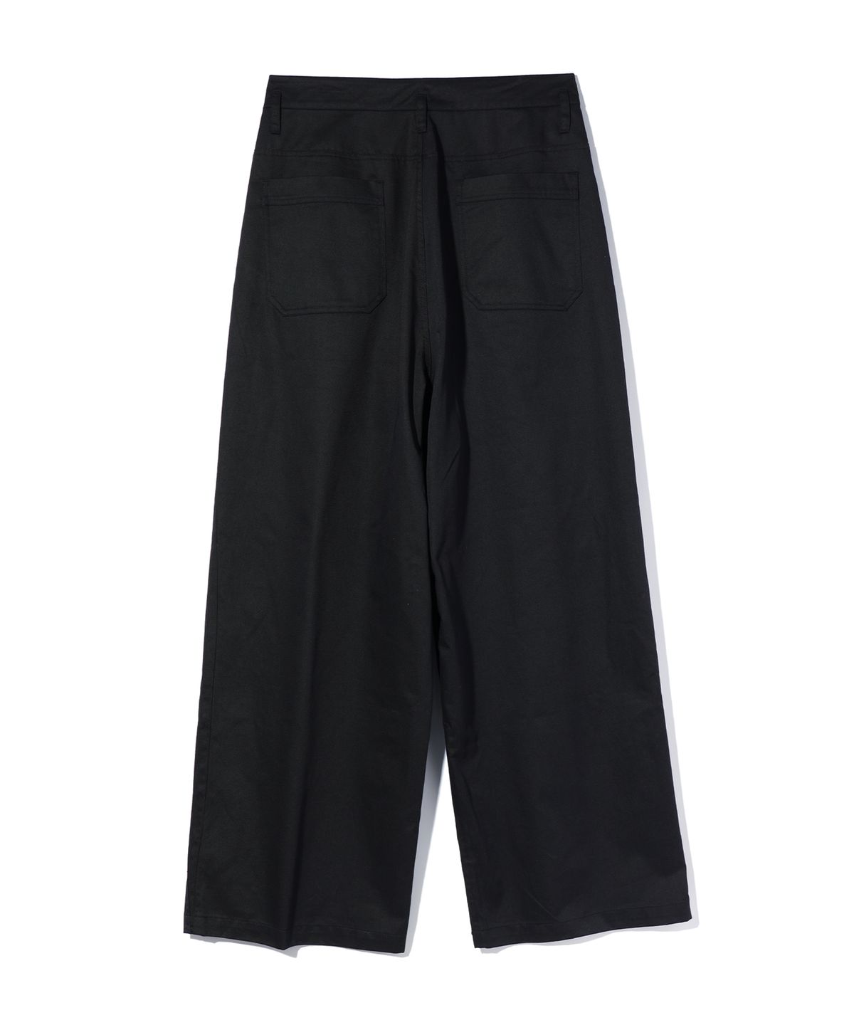 이에이(IEY) PANI SIDE TUCK PANTS Black