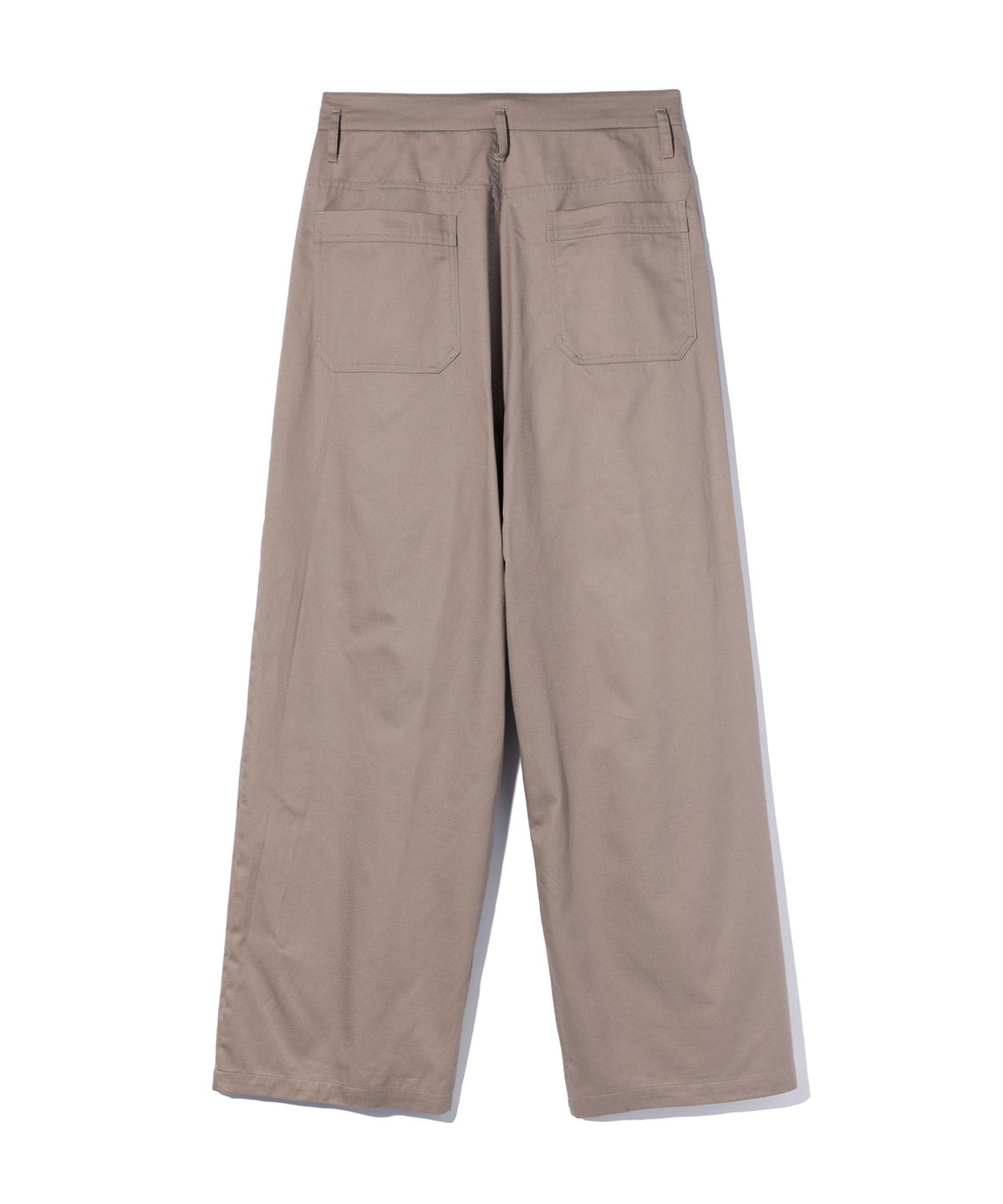 이에이(IEY) PANI SIDE TUCK PANTS Beige