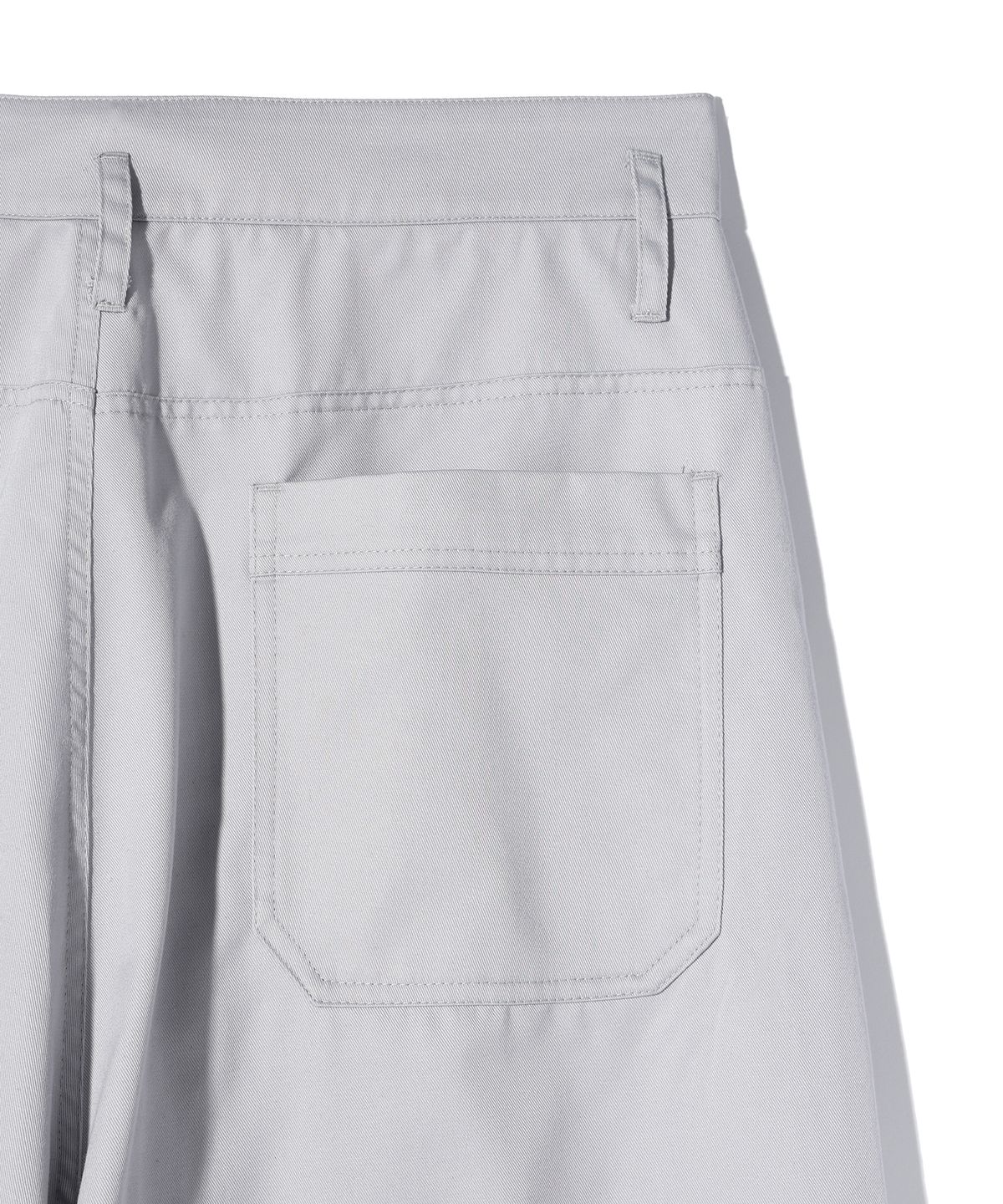 이에이(IEY) PANI SIDE TUCK PANTS Grey