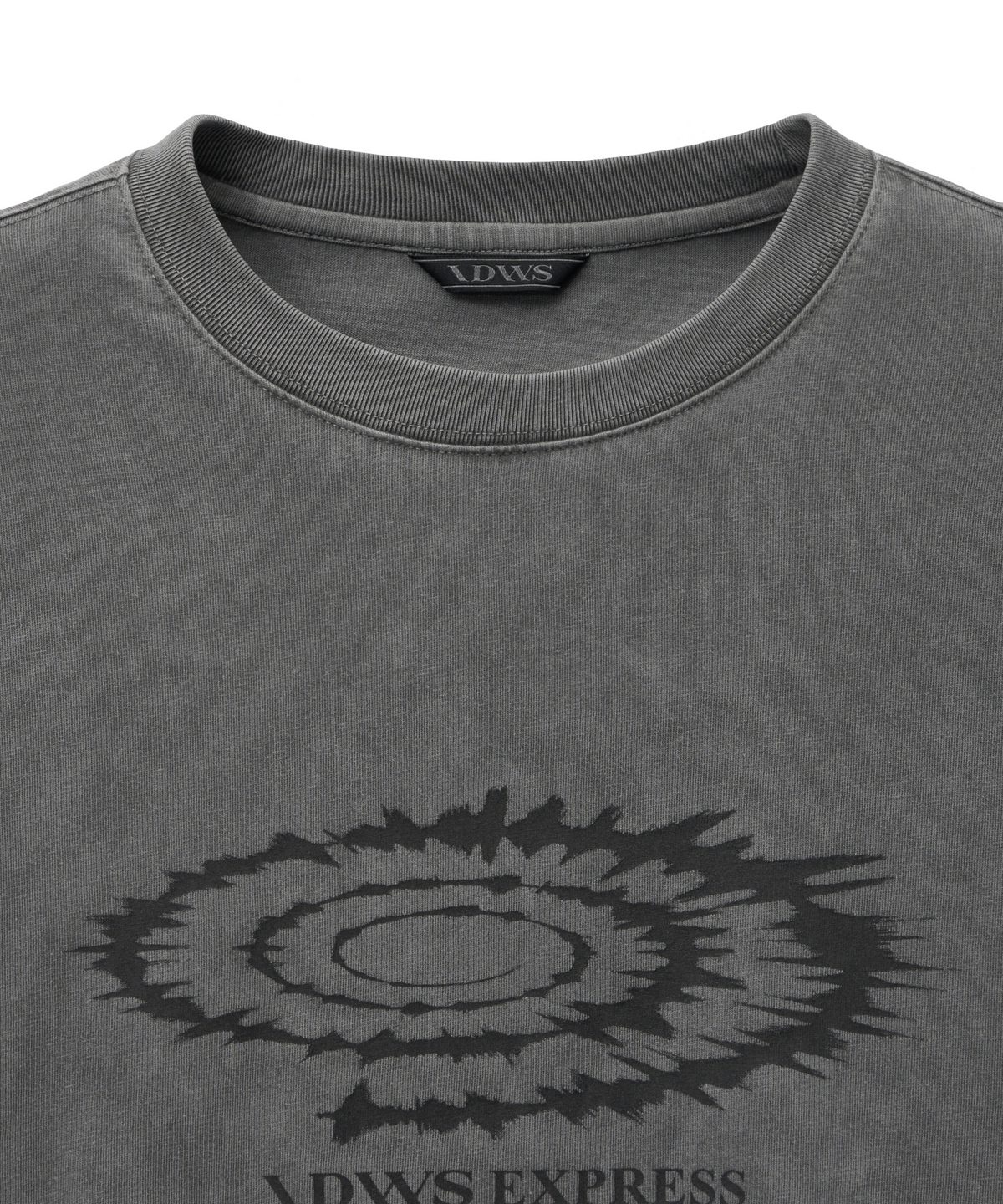 아이돈워너셀(IDWS) Swift Symbol Dying T-Shirt Gray