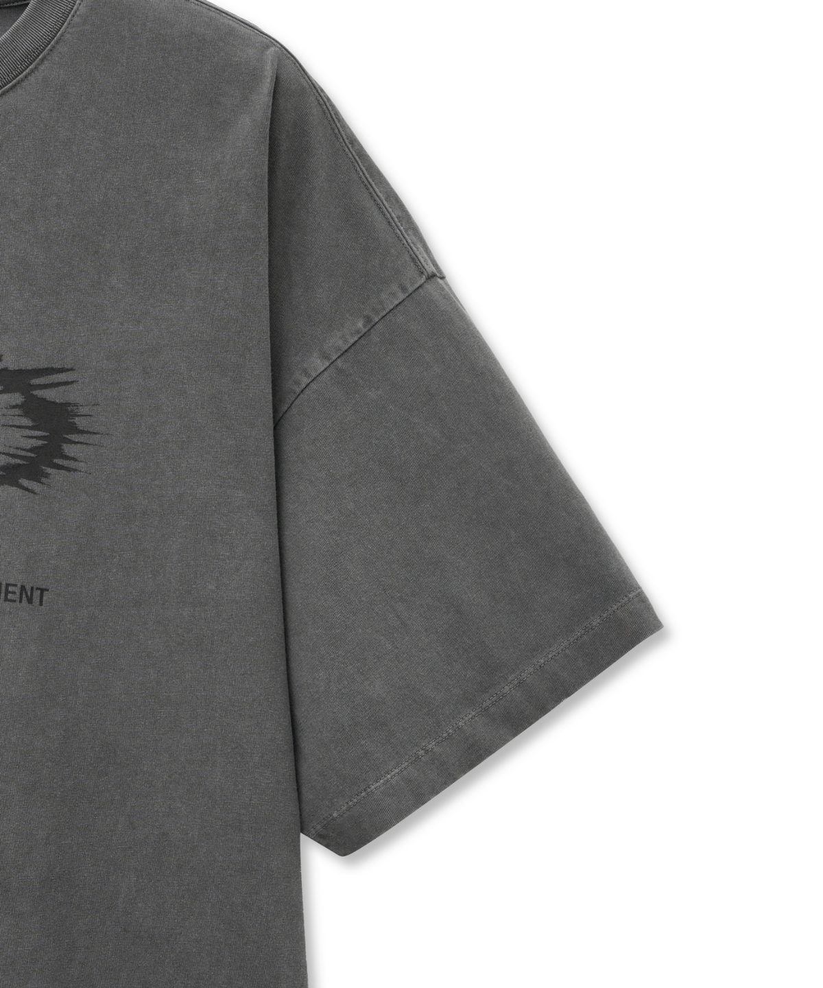아이돈워너셀(IDWS) Swift Symbol Dying T-Shirt Gray