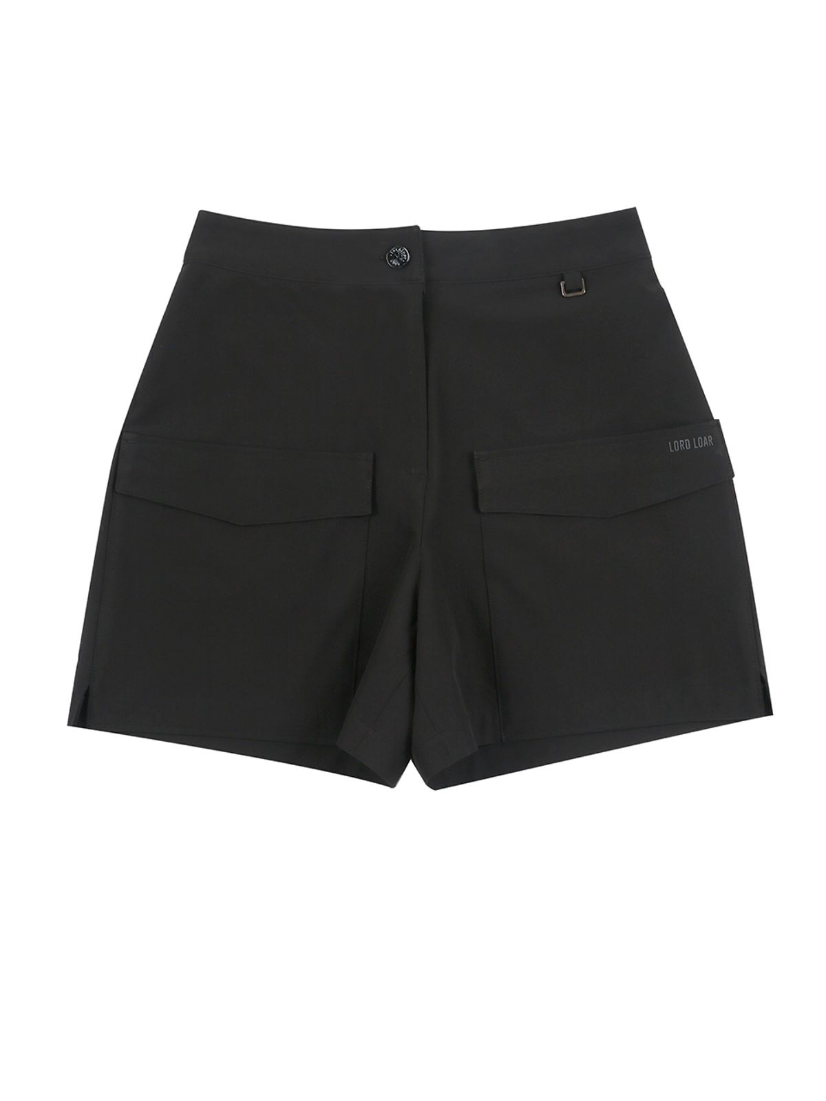 로드로아르(LORDLOAR) NEW 카고 포켓 숏팬츠 BLACK