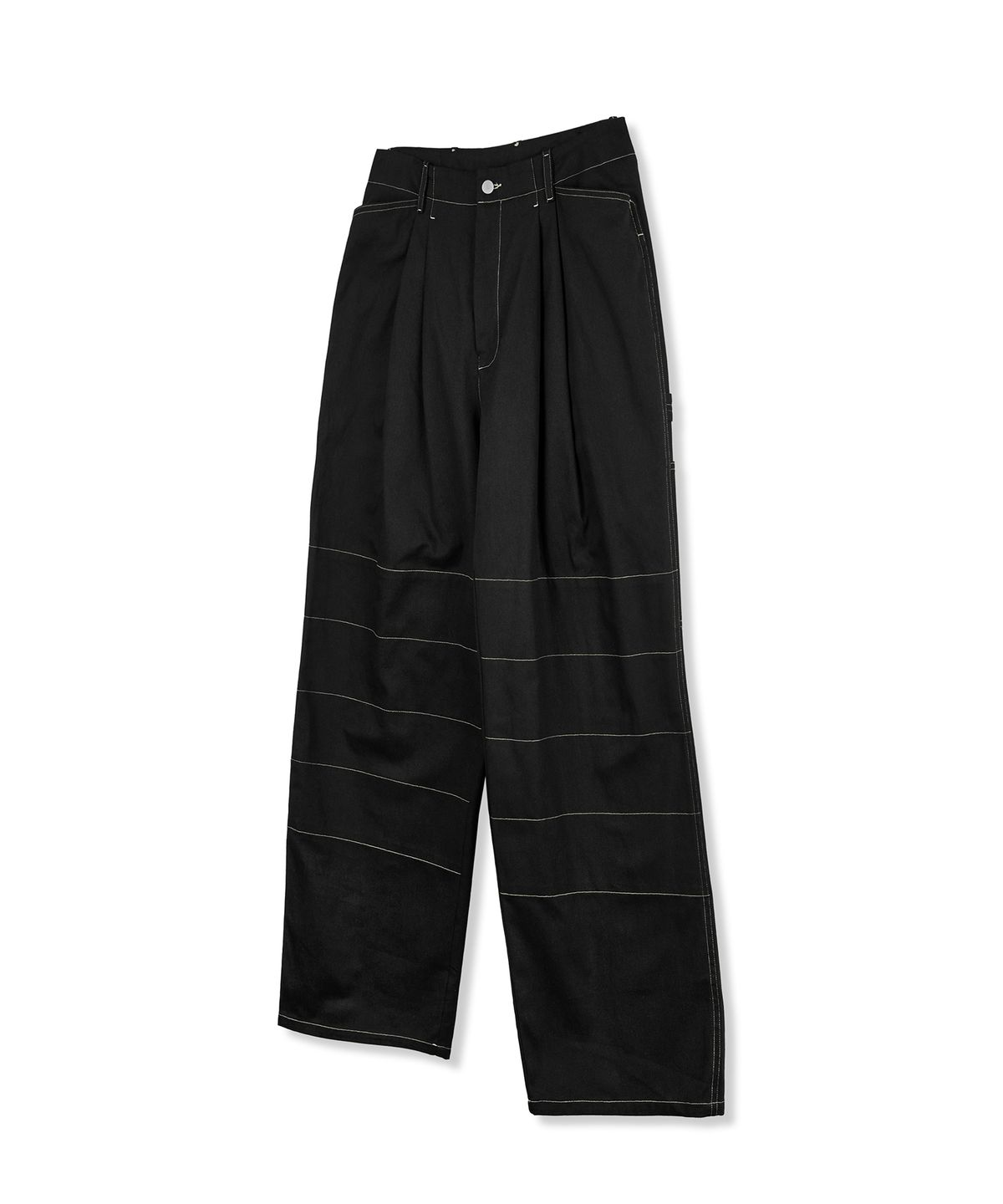 벌스원(VERSE ONE) WIDE FIT CARPENTER PANTS BLACK(FOR MEN)