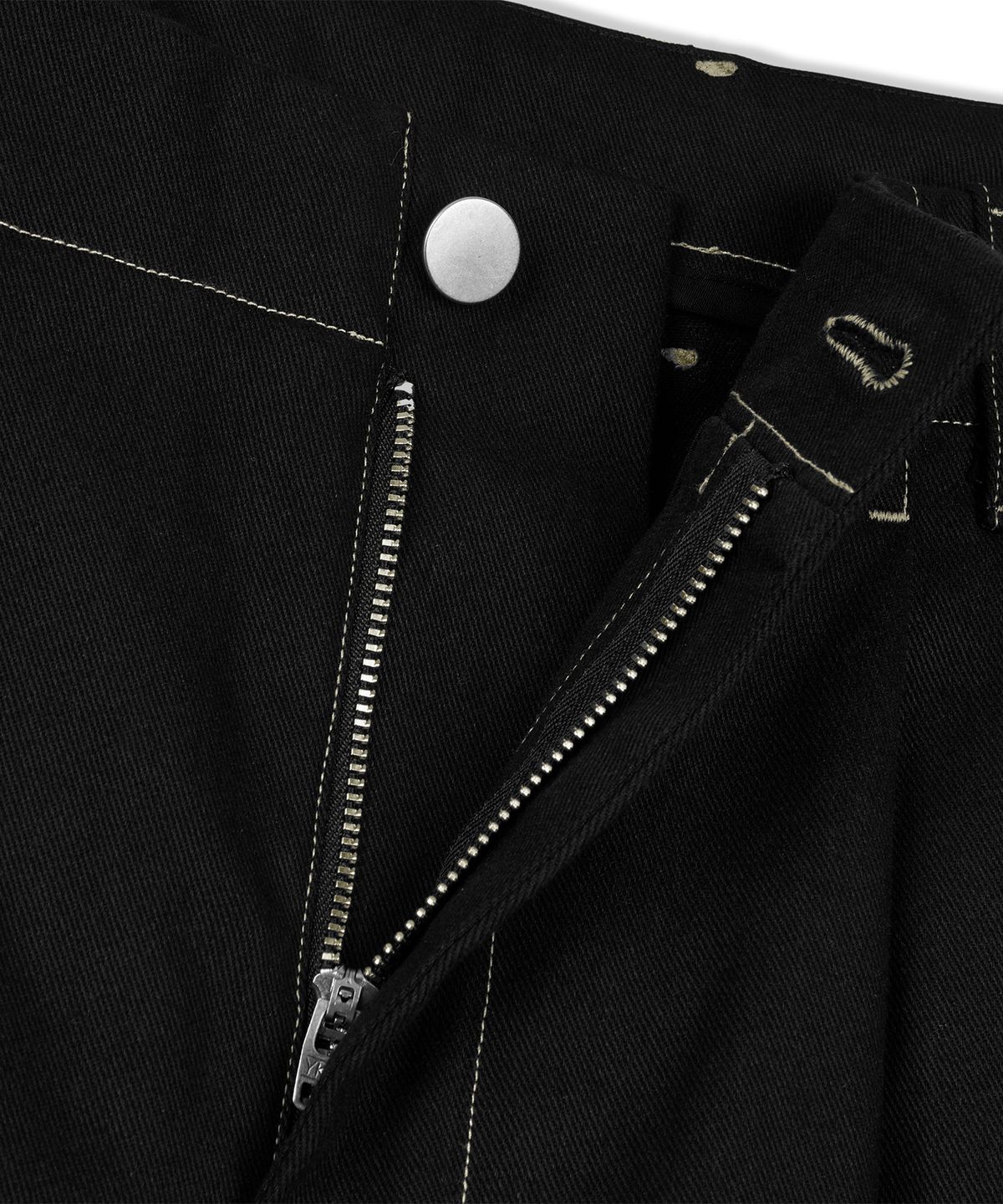 벌스원(VERSE ONE) WIDE FIT CARPENTER PANTS BLACK(FOR MEN)