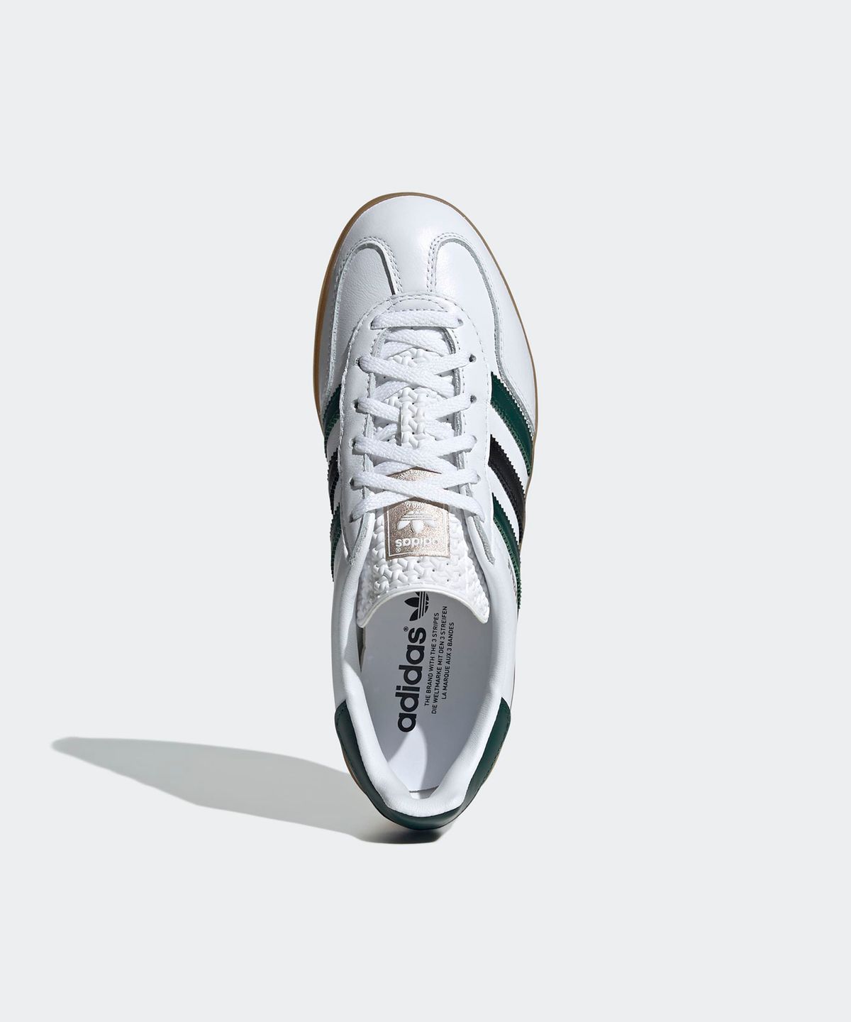 아디다스(ADIDAS) 가젤 인도어 - 화이트:그린 / IE2957