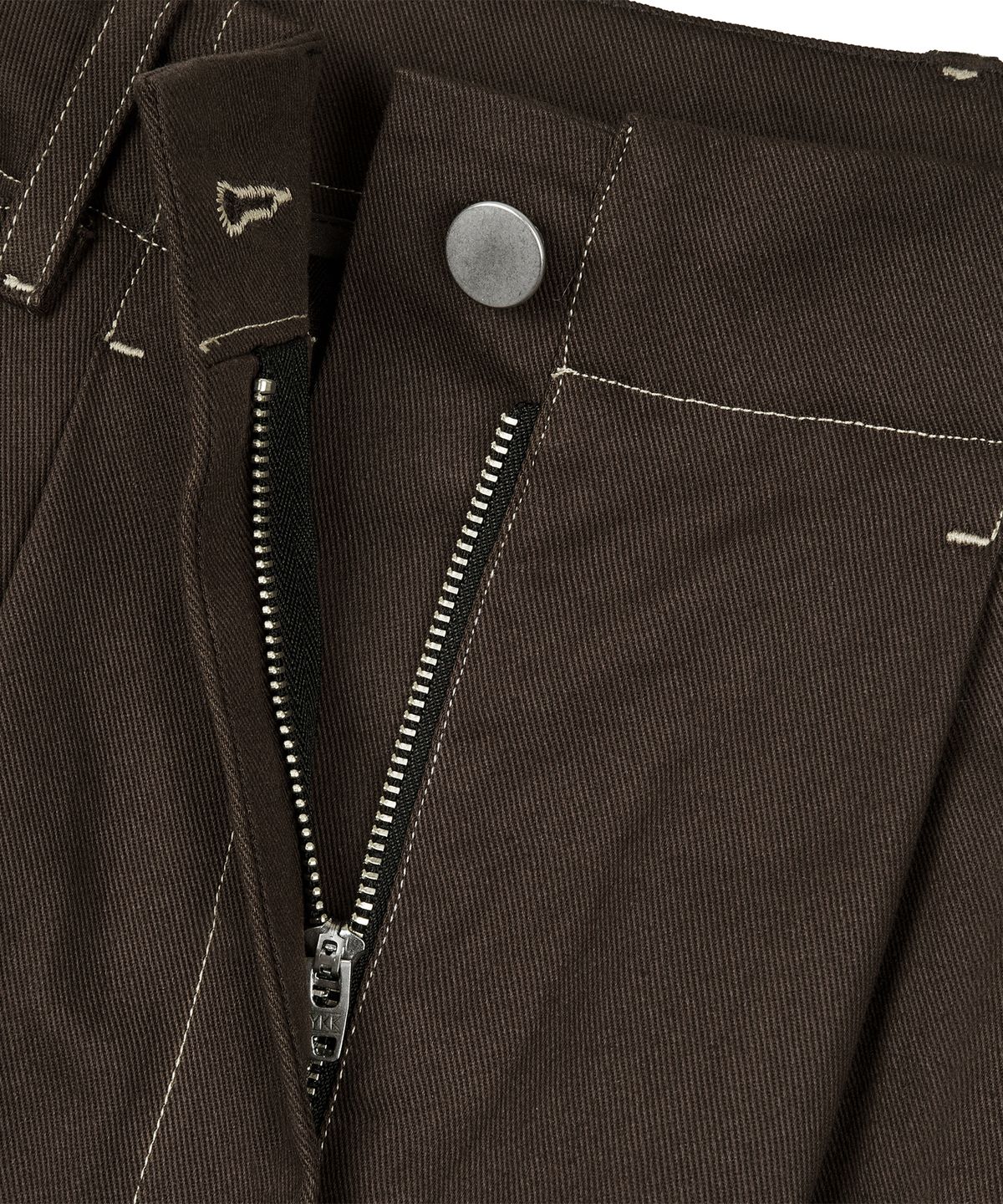 벌스원(VERSE ONE) WIDE FIT CARPENTER PANTS BROWN(FOR WOMEN)