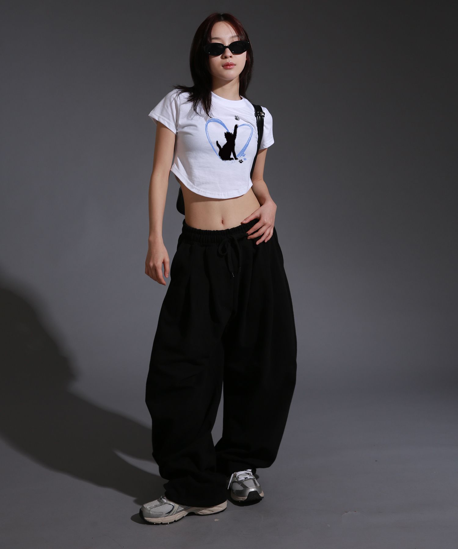 【2plan】Ventual pin tuck wide training pants DG2 by Diane Gilman Ponte Knit Pintuck Pull-On Wide-Leg Pant