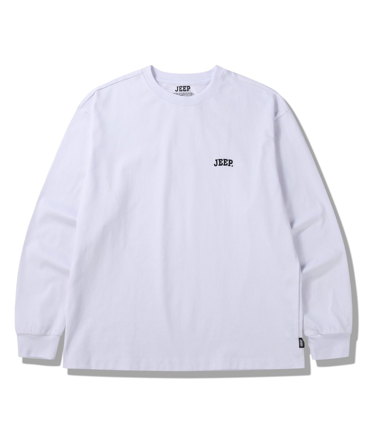 지프(JEEP) [2PACK] 16수 싱글 베이직 빅로고 롱슬리브 티셔츠 (JQ5TSU754BK)