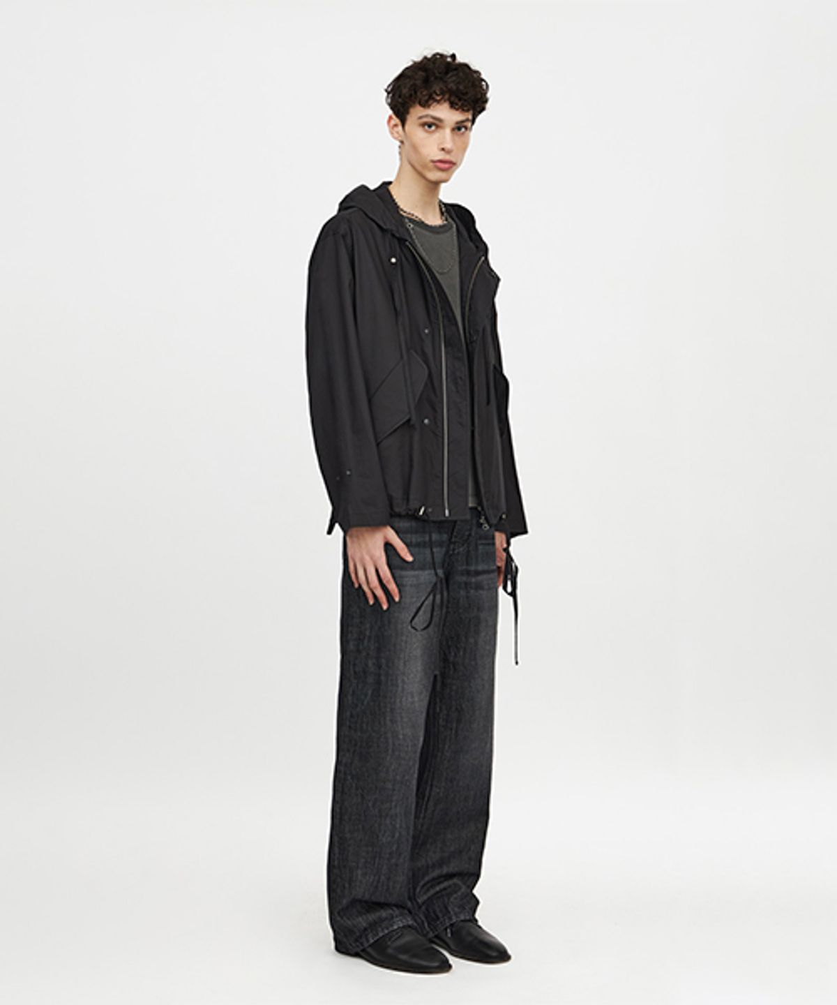 유스(YOUTH) M-51 Short Blouson - Black