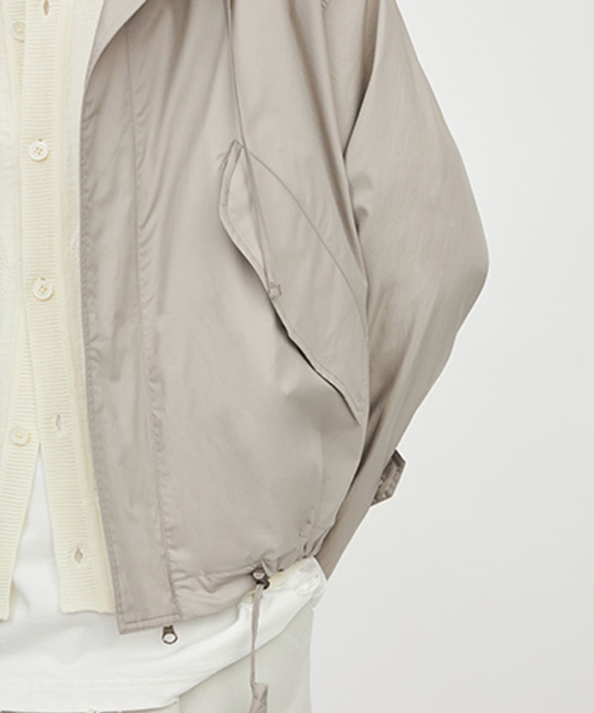 유스(YOUTH) M-51 Short Blouson - Light Grey