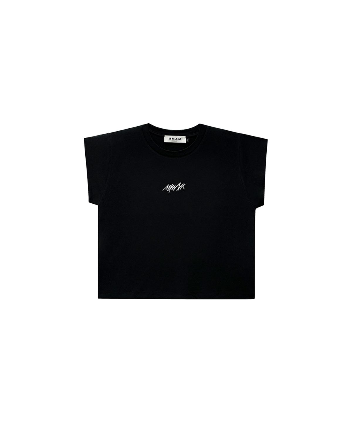 므아므(MMAM) Logo basic slim T-shirt