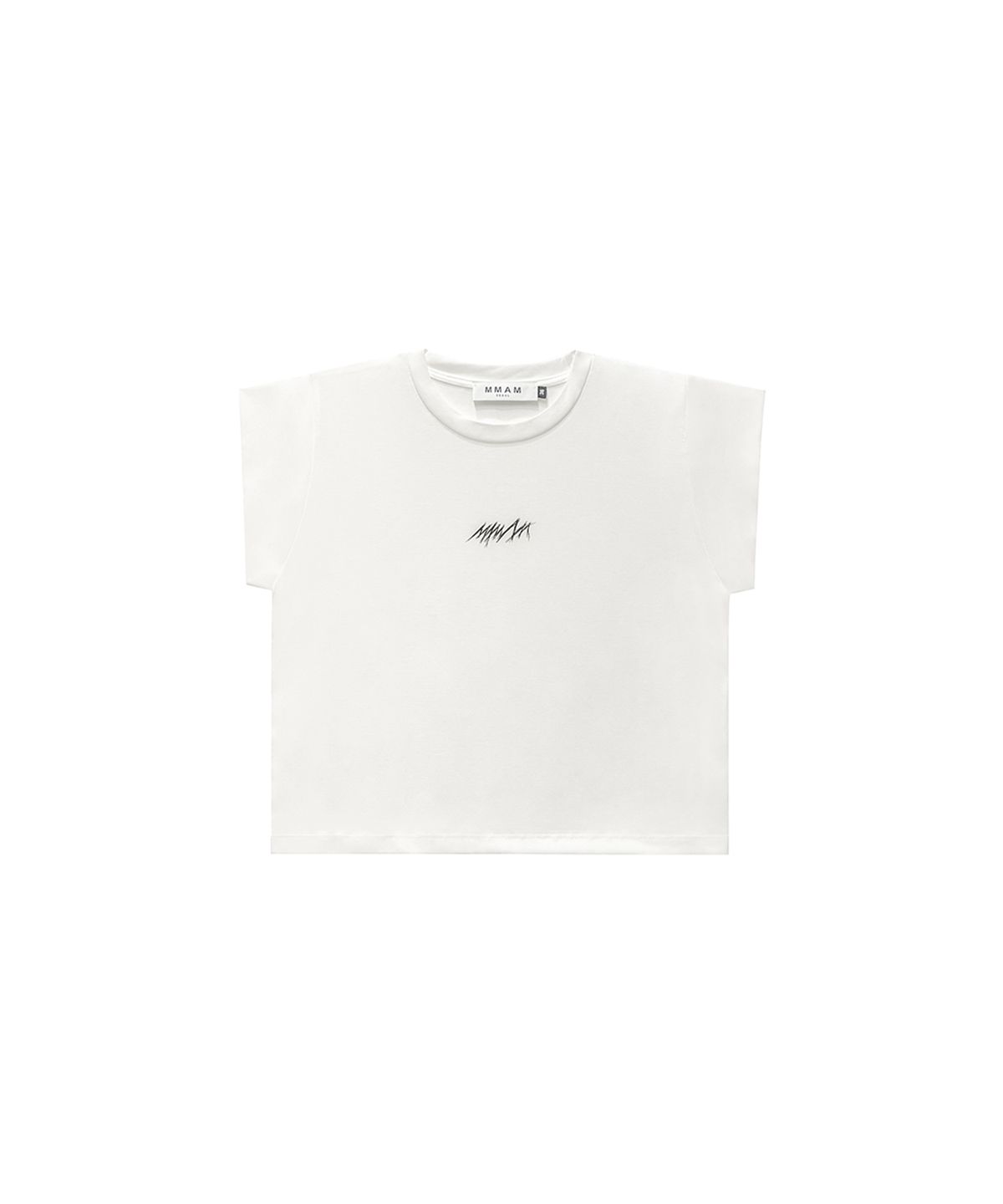 므아므(MMAM) Logo basic slim T-shirt