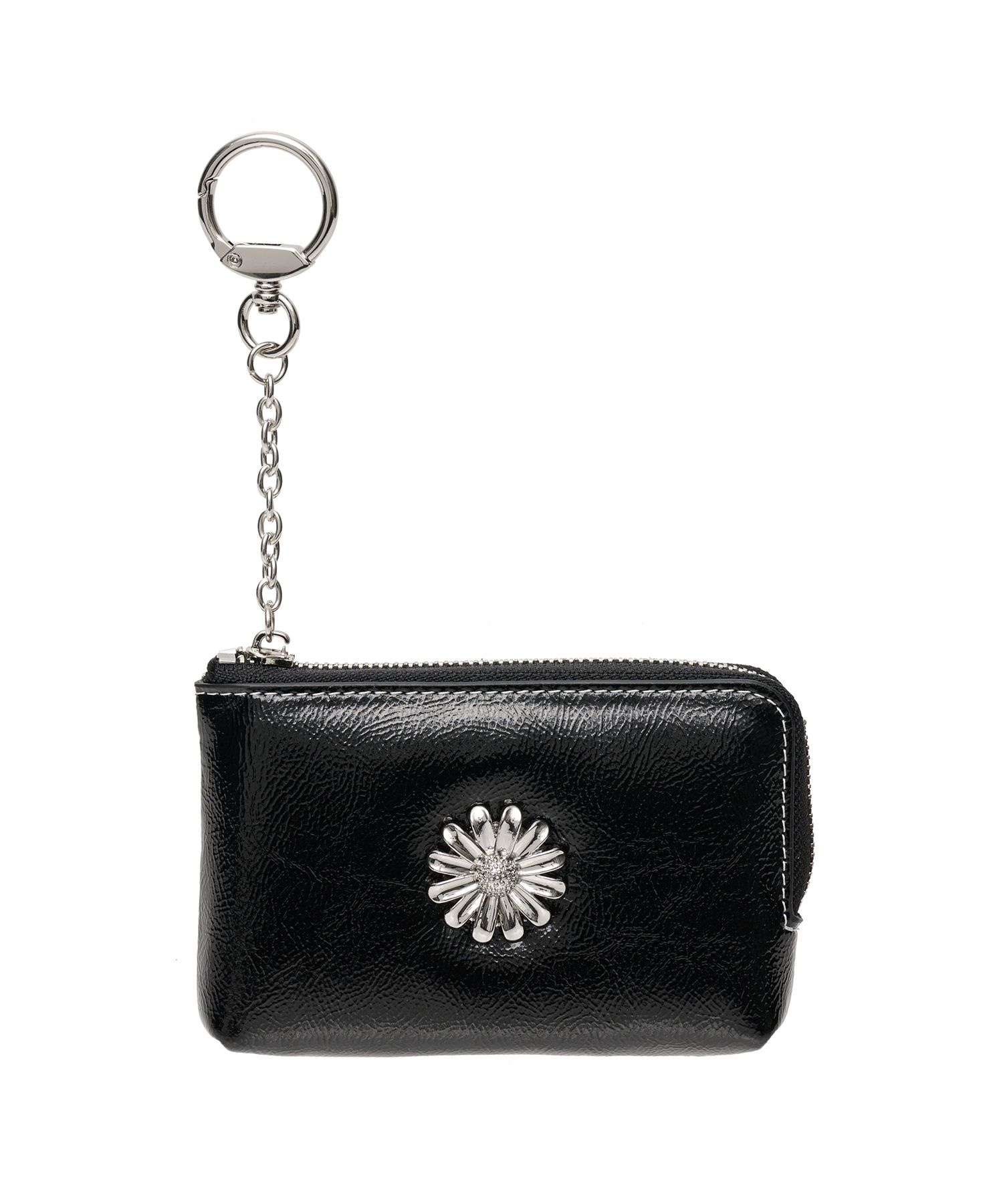 MUSINSA | LEMASQUE Daisy key ring coin zipper card wallet