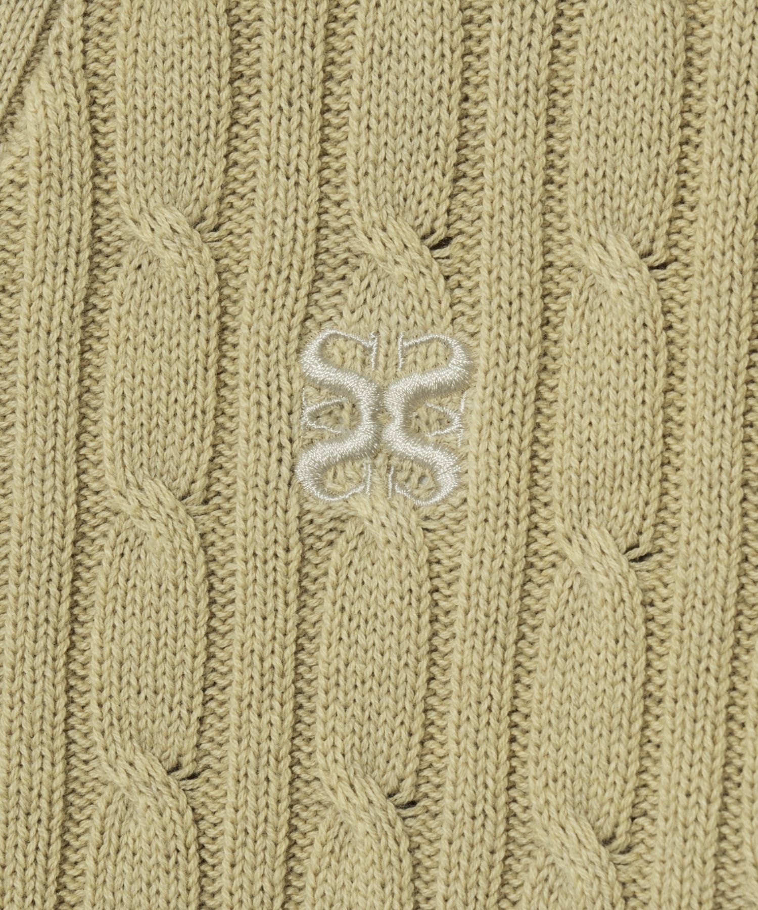◆SATUR◆ Faro oversized cable cardigan organic beige SA241U MUSINSA | SATUR Faro oversized cable cardigan organic beige