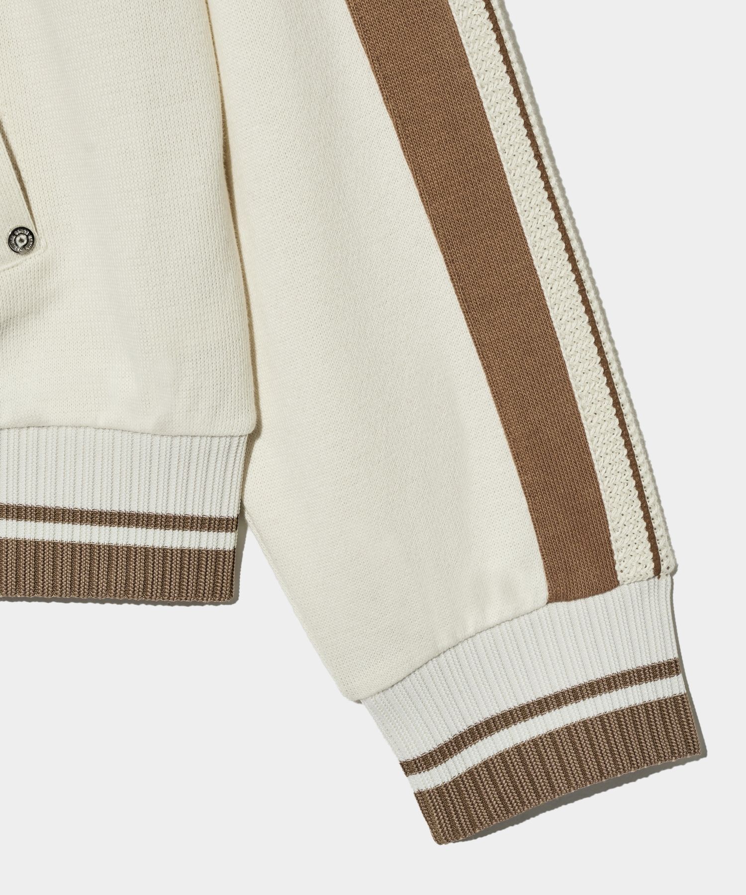 MUSINSA公式 | SATUR Lawton collar track zip-up jacket resort