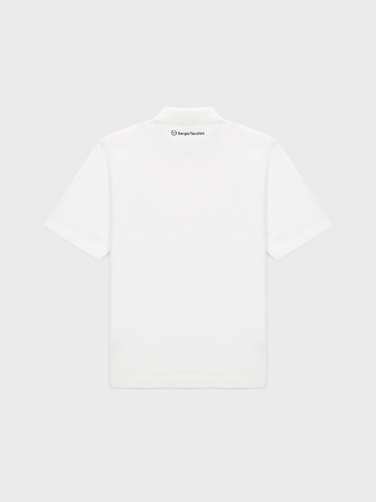 세르지오 타키니(SERGIO TACCHINI) M 에센셜 베이직 폴로 스웨터 (White)