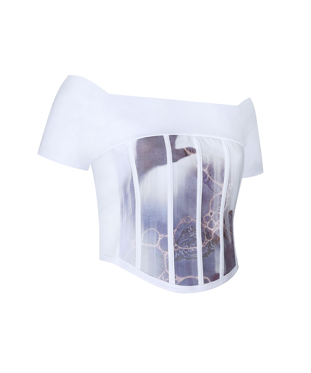 카터(KATER) Take It Out Corset Off-Shoulder - WHITE