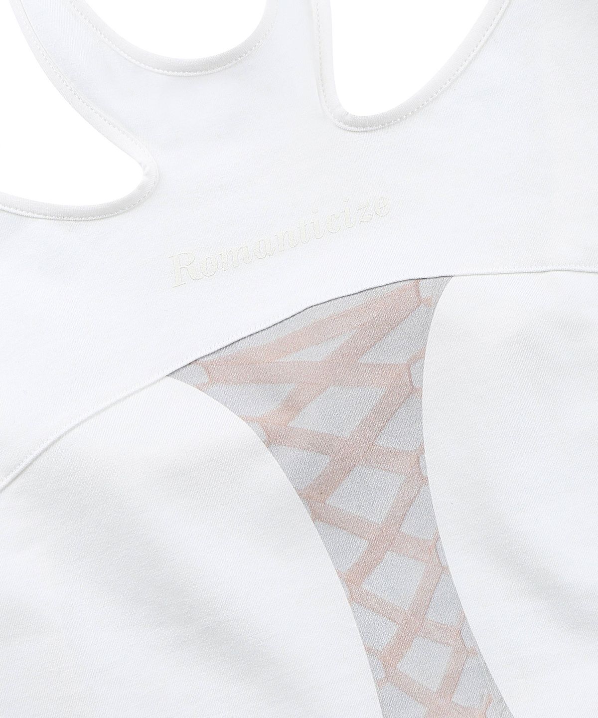 카터(KATER) Romanticize Balckless Top - WHITE