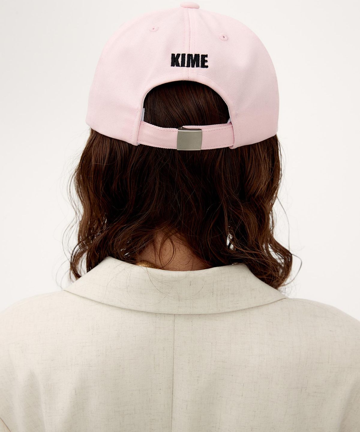 키메(KIME) 프린지 볼캡 (핑크)
