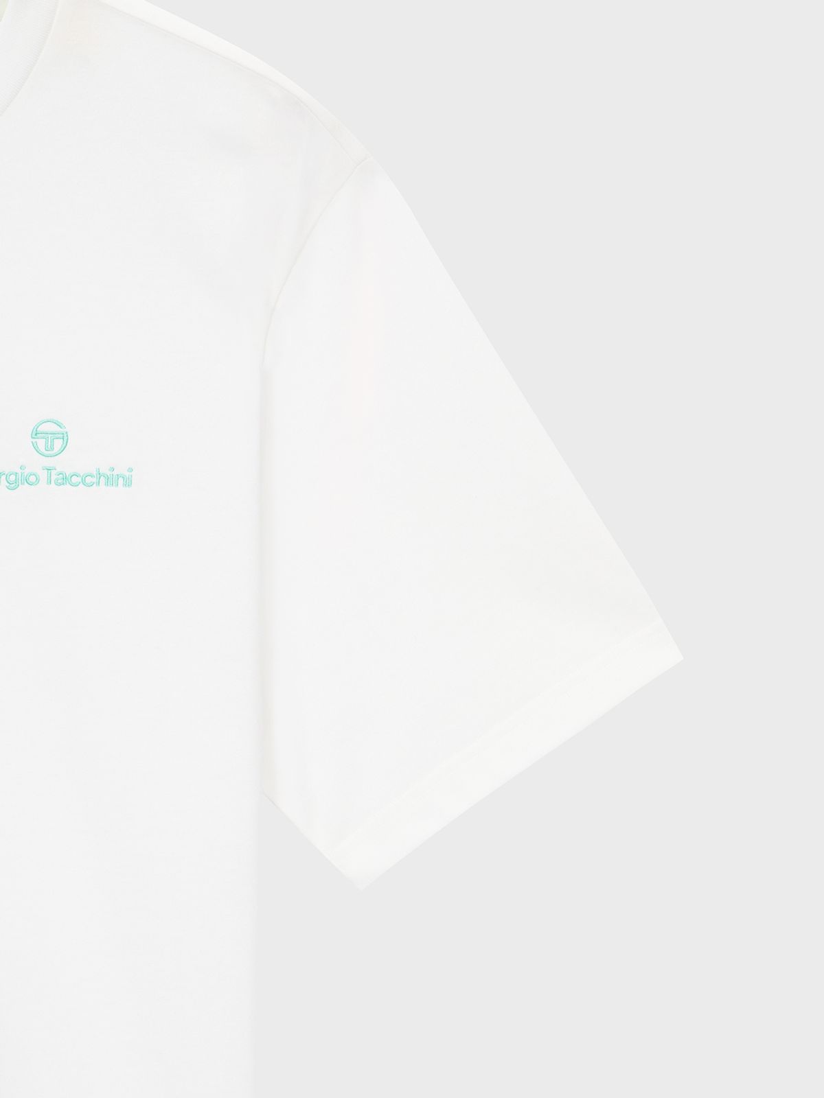 세르지오 타키니(SERGIO TACCHINI) M 데일리 캄포 백아트웍 반팔 티셔츠 (White)