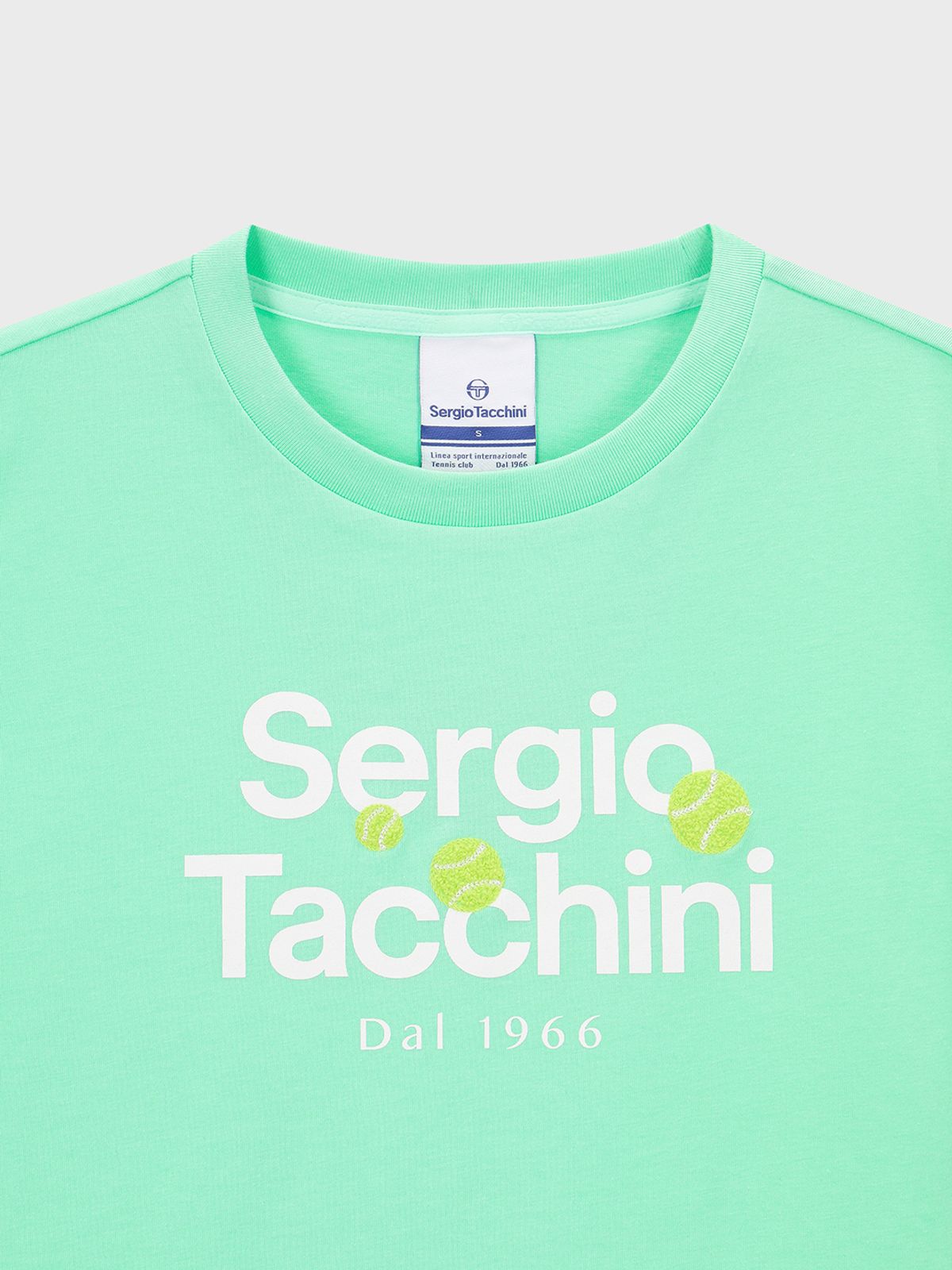 세르지오 타키니(SERGIO TACCHINI) W 데일리 캄포 아트웍 반팔 티셔츠 (L.Mint)