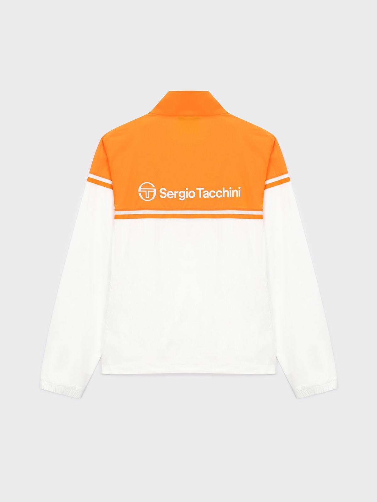 세르지오 타키니(SERGIO TACCHINI) U 고트 우븐 컬러블럭 자켓