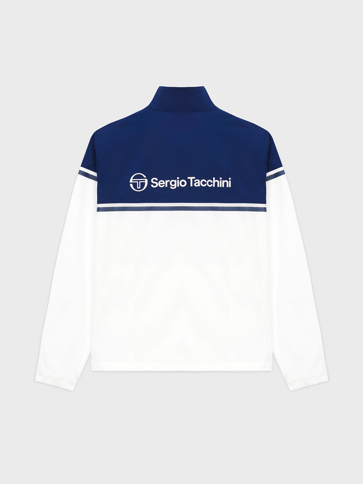 세르지오 타키니(SERGIO TACCHINI) U 고트 우븐 컬러블럭 자켓