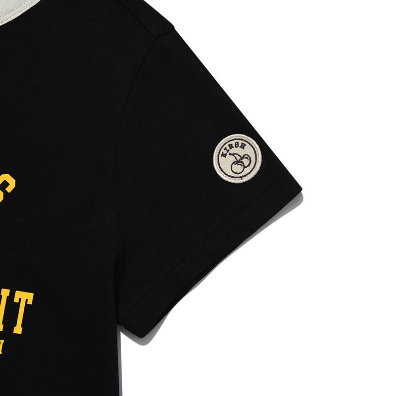MUSINSA公式 | KIRSH Youth Hostel Graphic Semi Crop T-Shirt