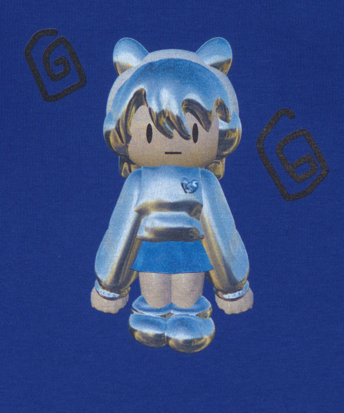 카터(KATER) Kater Moji Long Sleeve - BLUE