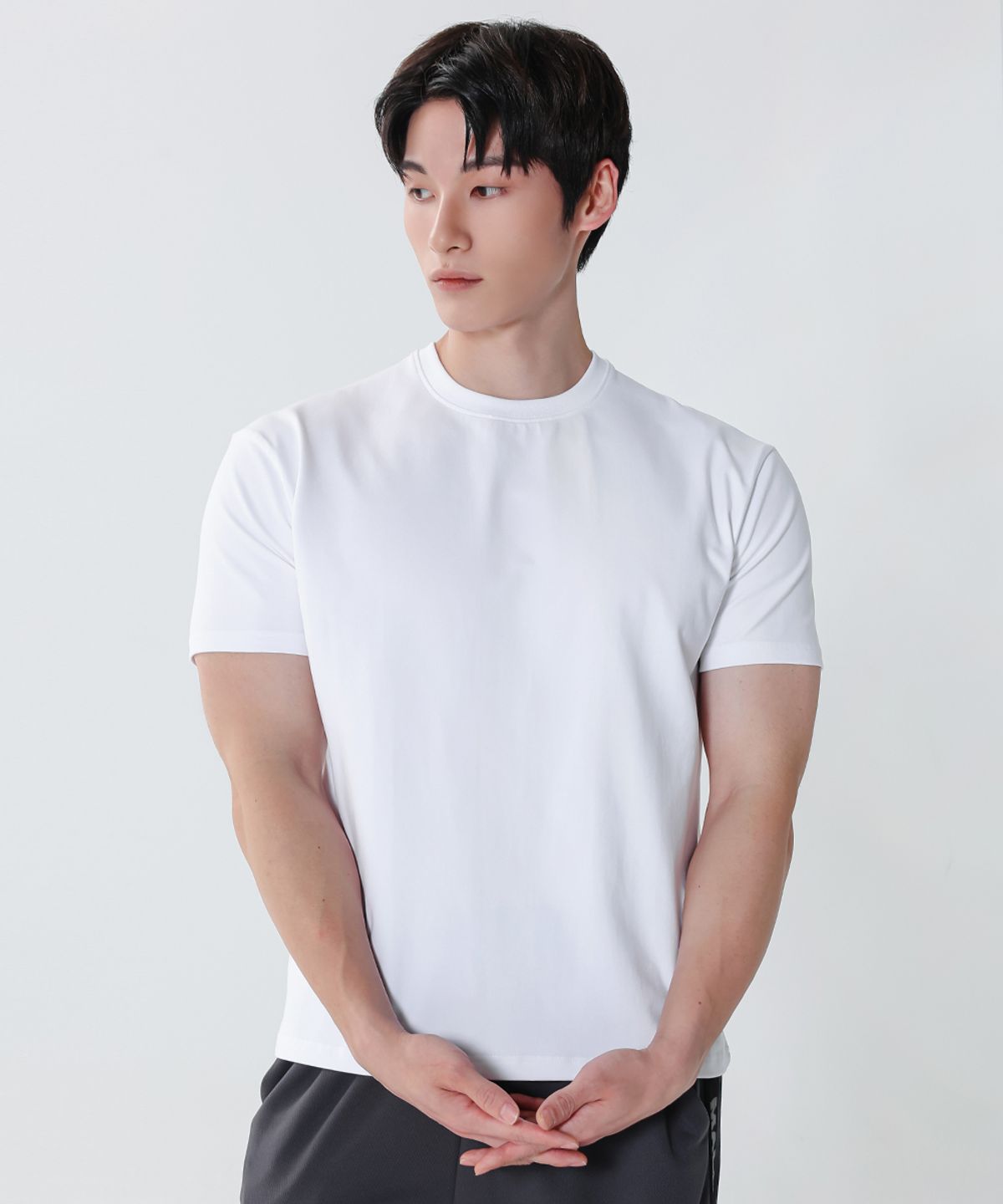 몰든(MALDEN) 프리미엄 머슬핏 무지 티셔츠