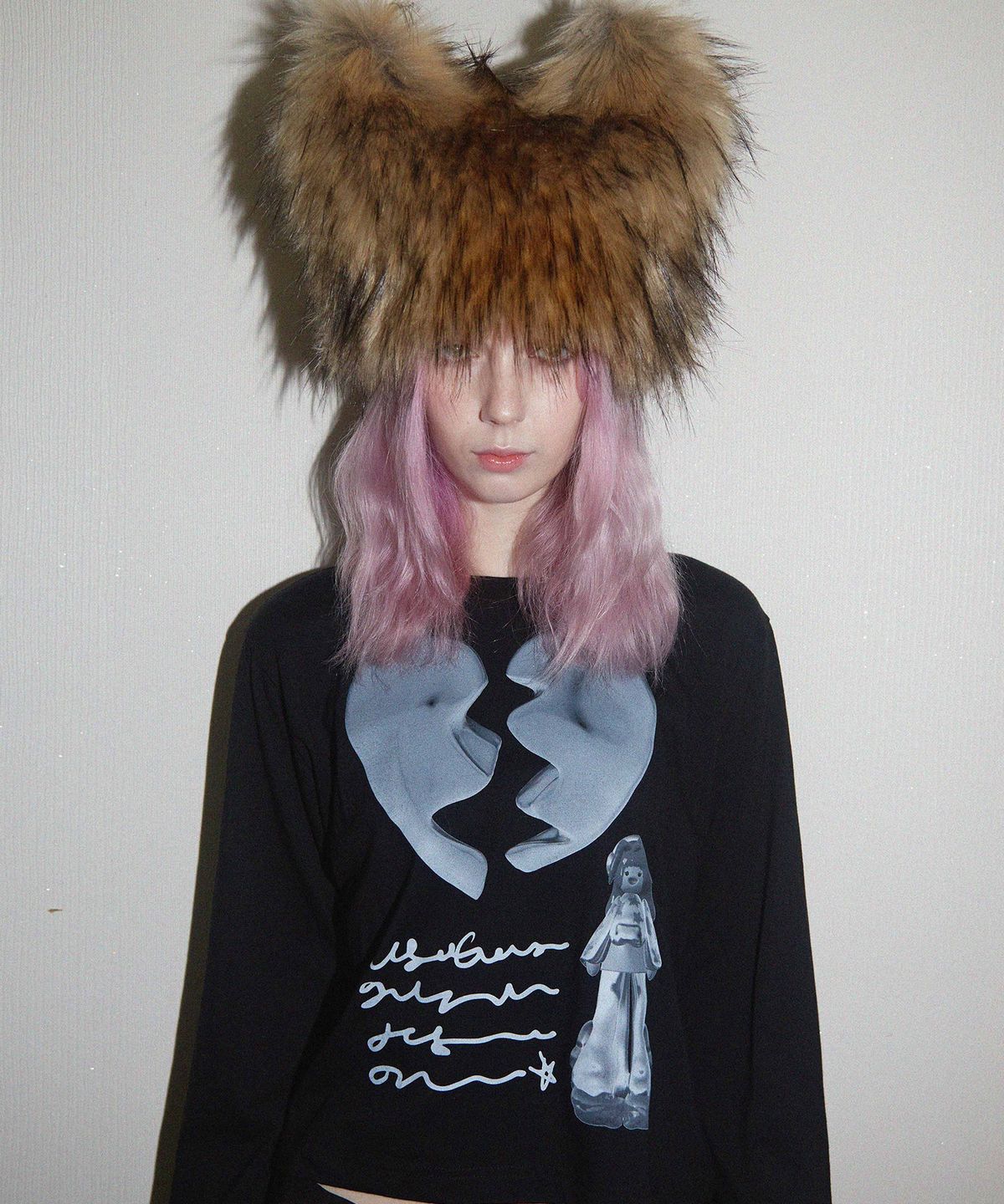 카터(KATER) Faux Fur Ear Beanie - MIX