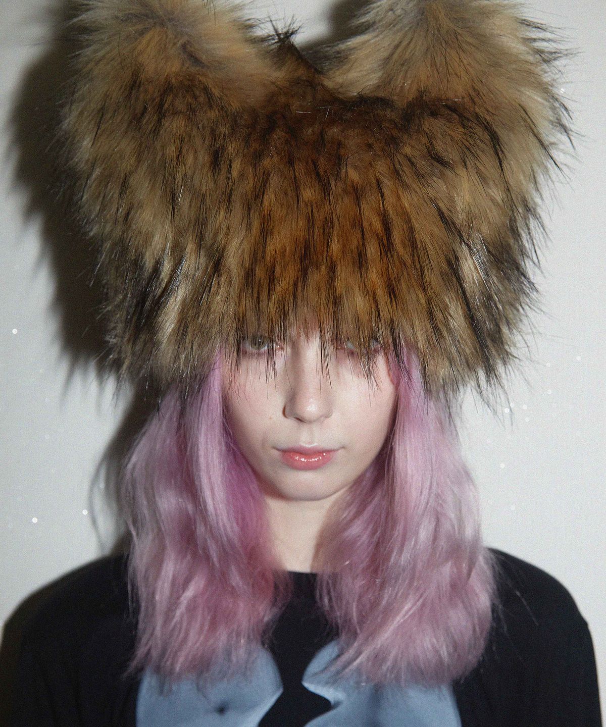 카터(KATER) Faux Fur Ear Beanie - MIX