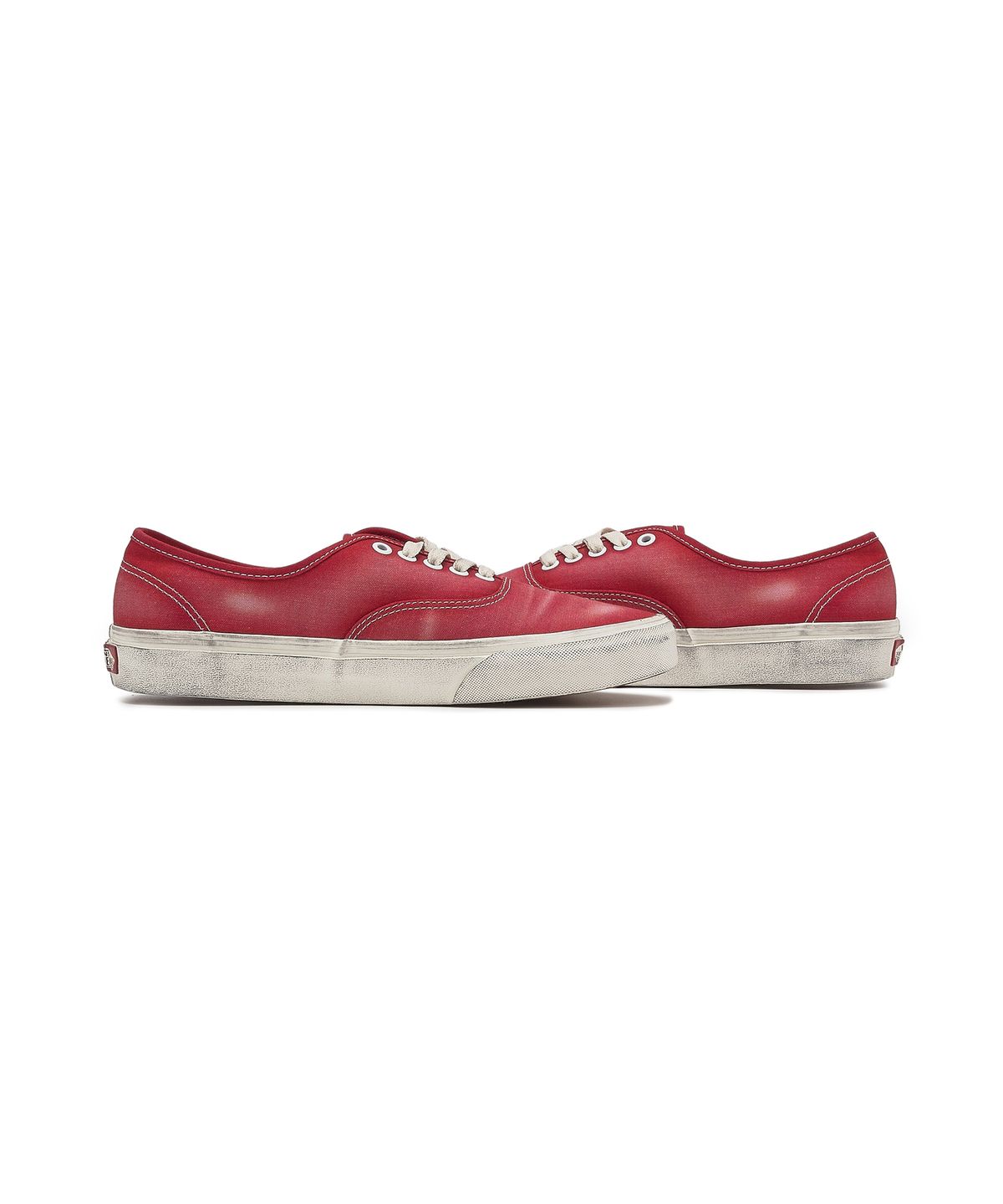 반스(VANS) 어센틱 - (웨이브 워시드) 레드 / VN000BW5CJH1