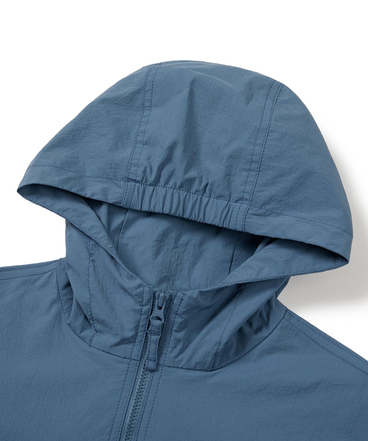 스노우피크 어패럴 키즈(SNOWPEAK APPAREL KIDS) 키즈 루트 아웃포켓 바람막이 Mid Blue (S24MKRWB80)