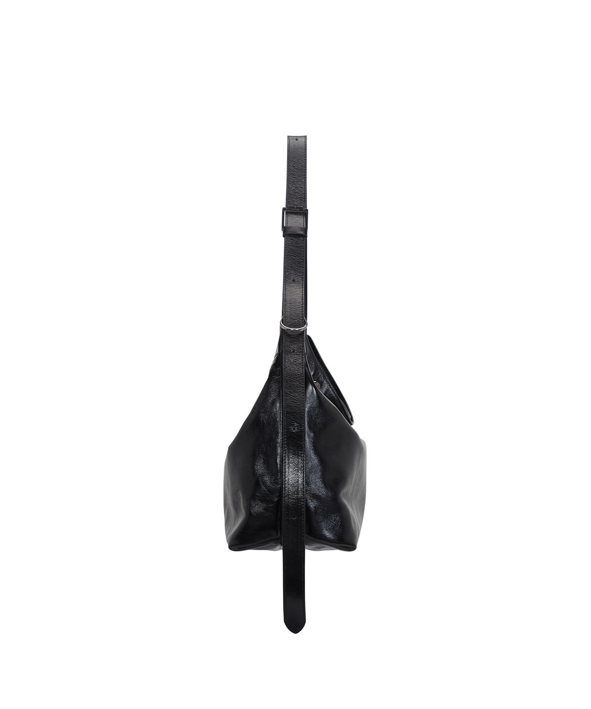 분크(VUNQUE) Perfec Button Up Soft Hobo S (퍼펙 버튼 업 소프트 호보 스몰) Black